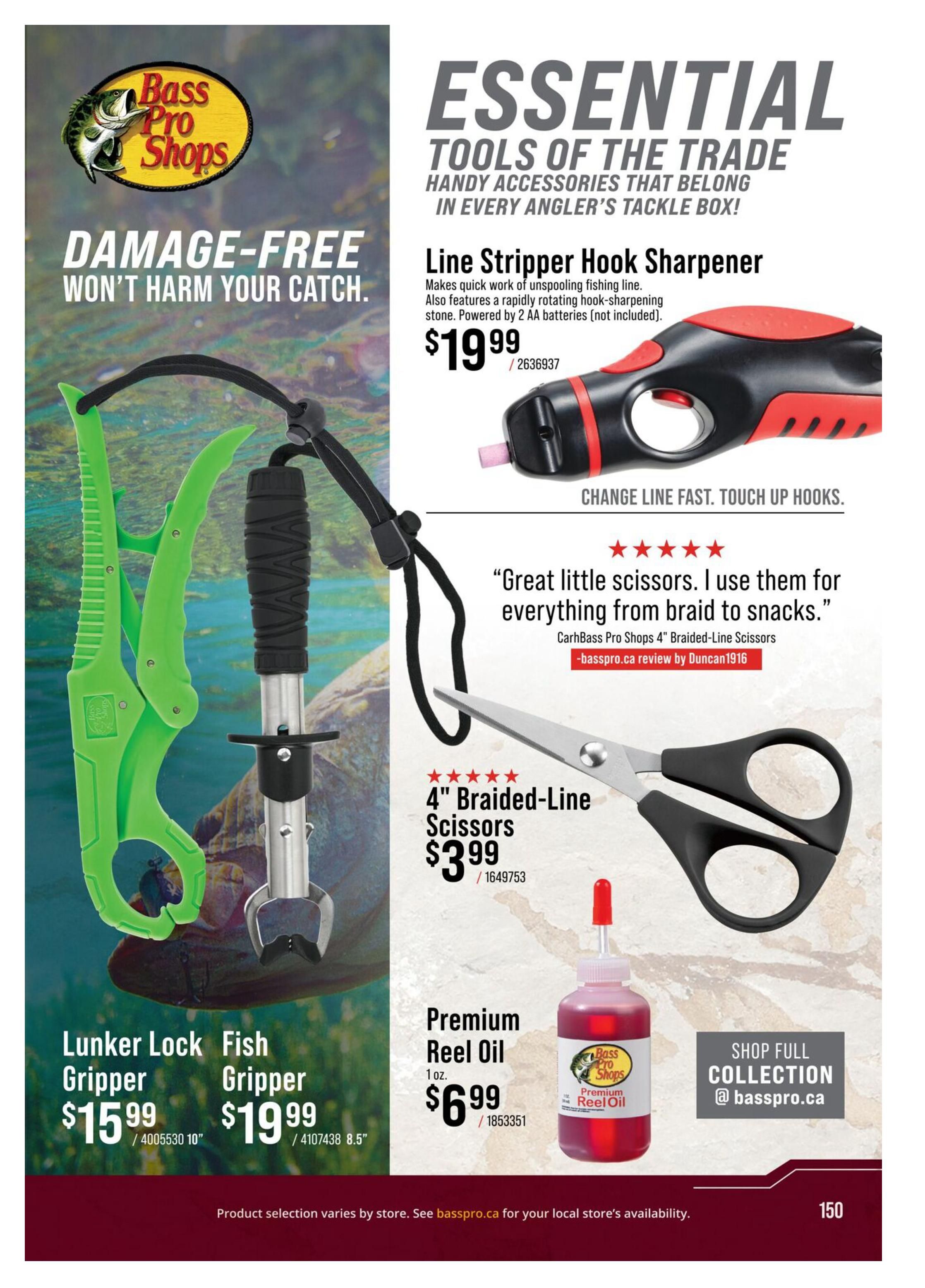 Bass Pro Shops 2026 Canada Fishing Master Catalogue July 25 to September 1