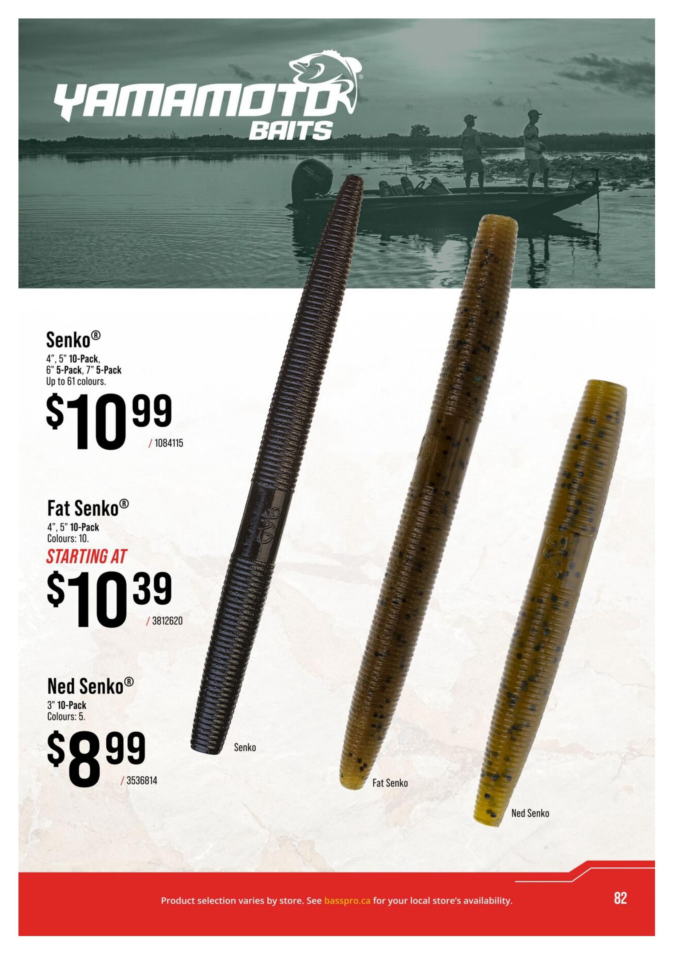 Bass Pro Shops 2026 Canada Fishing Master Catalogue July 25 to September 1