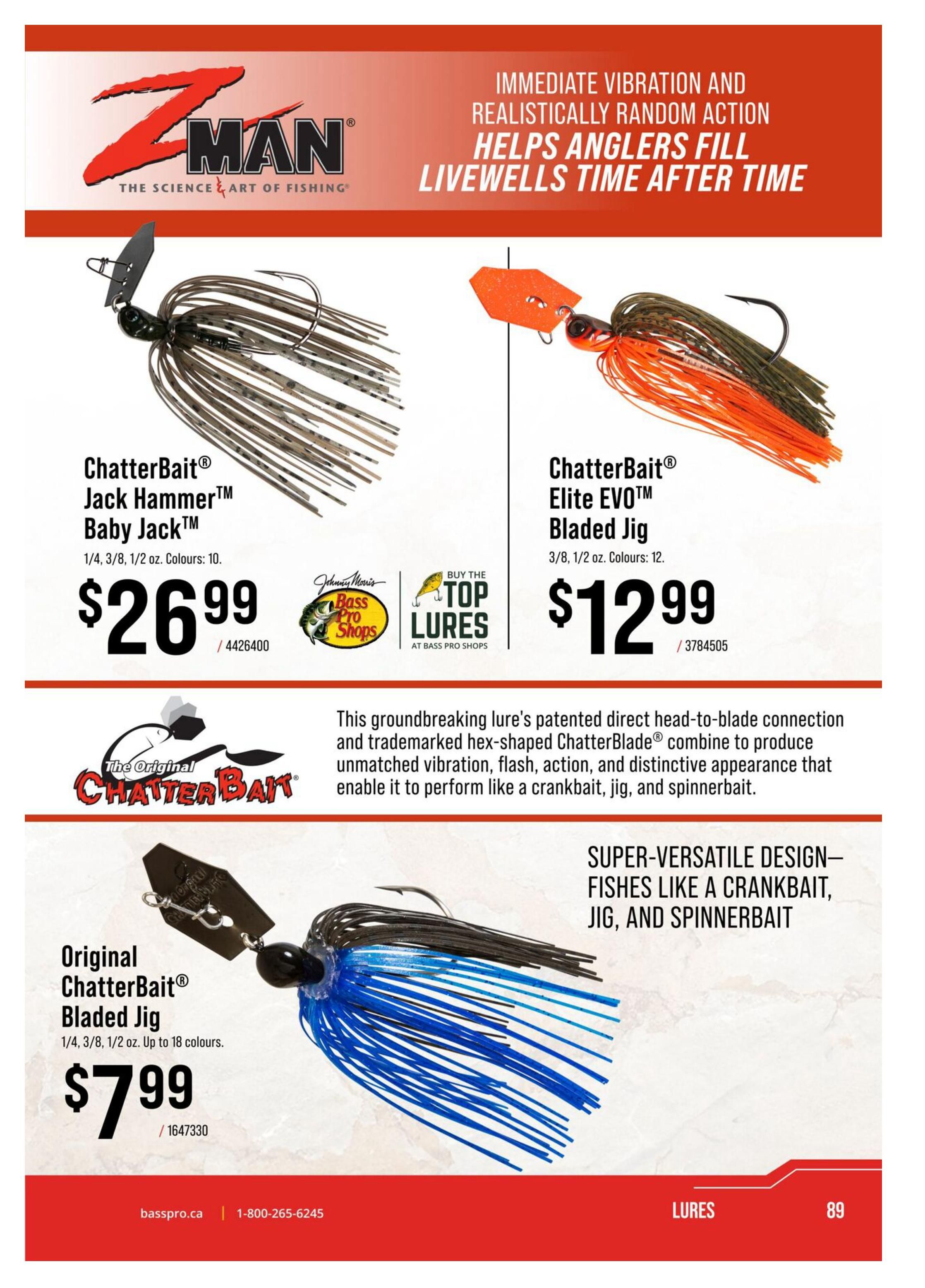 Bass Pro Shops 2026 Canada Fishing Master Catalogue July 25 to September 1