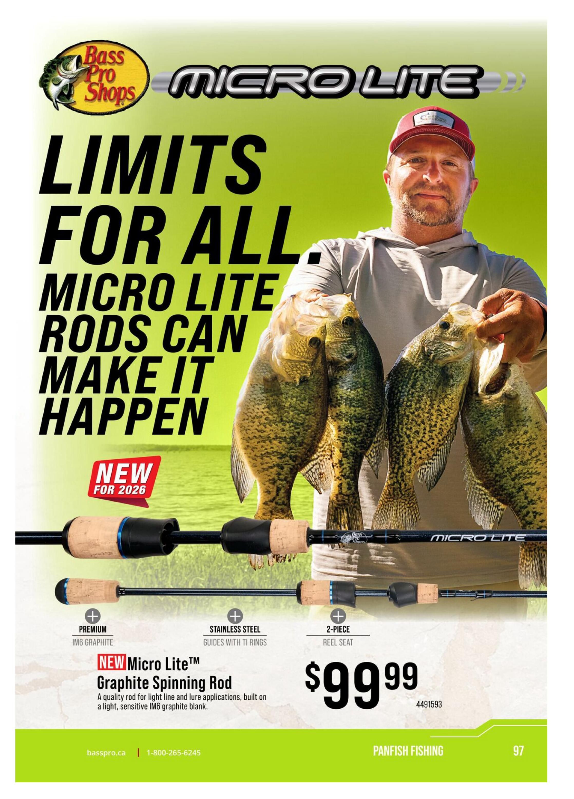 Bass Pro Shops 2026 Canada Fishing Master Catalogue July 25 to September 1