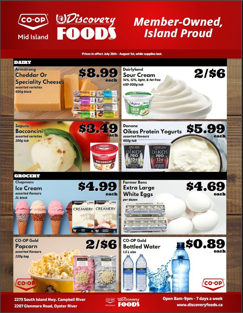 Discovery Foods Flyer July 26 to August 1