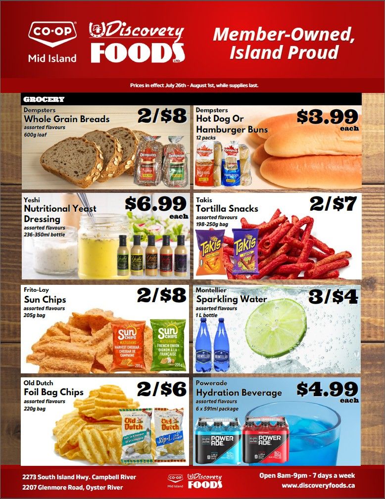 Discovery Foods Flyer July 26 to August 1