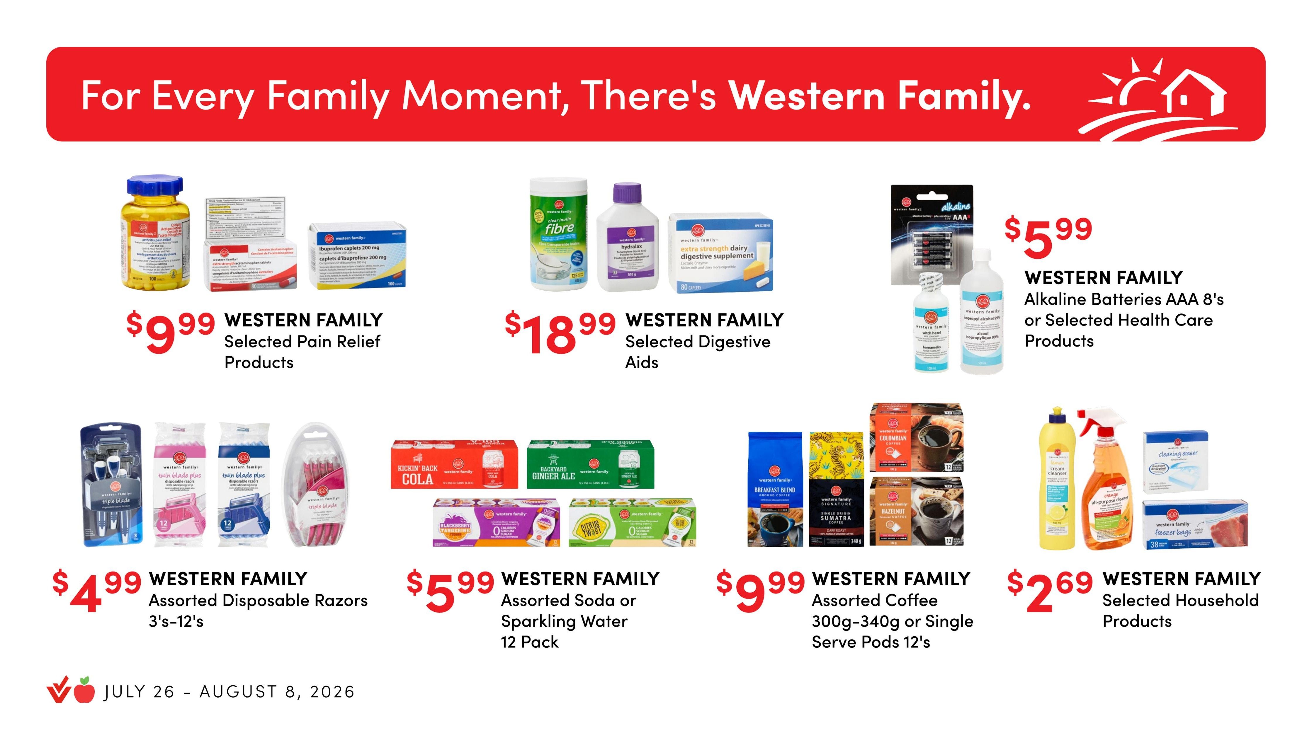Apple Drugs Flyer July 26 to August 8