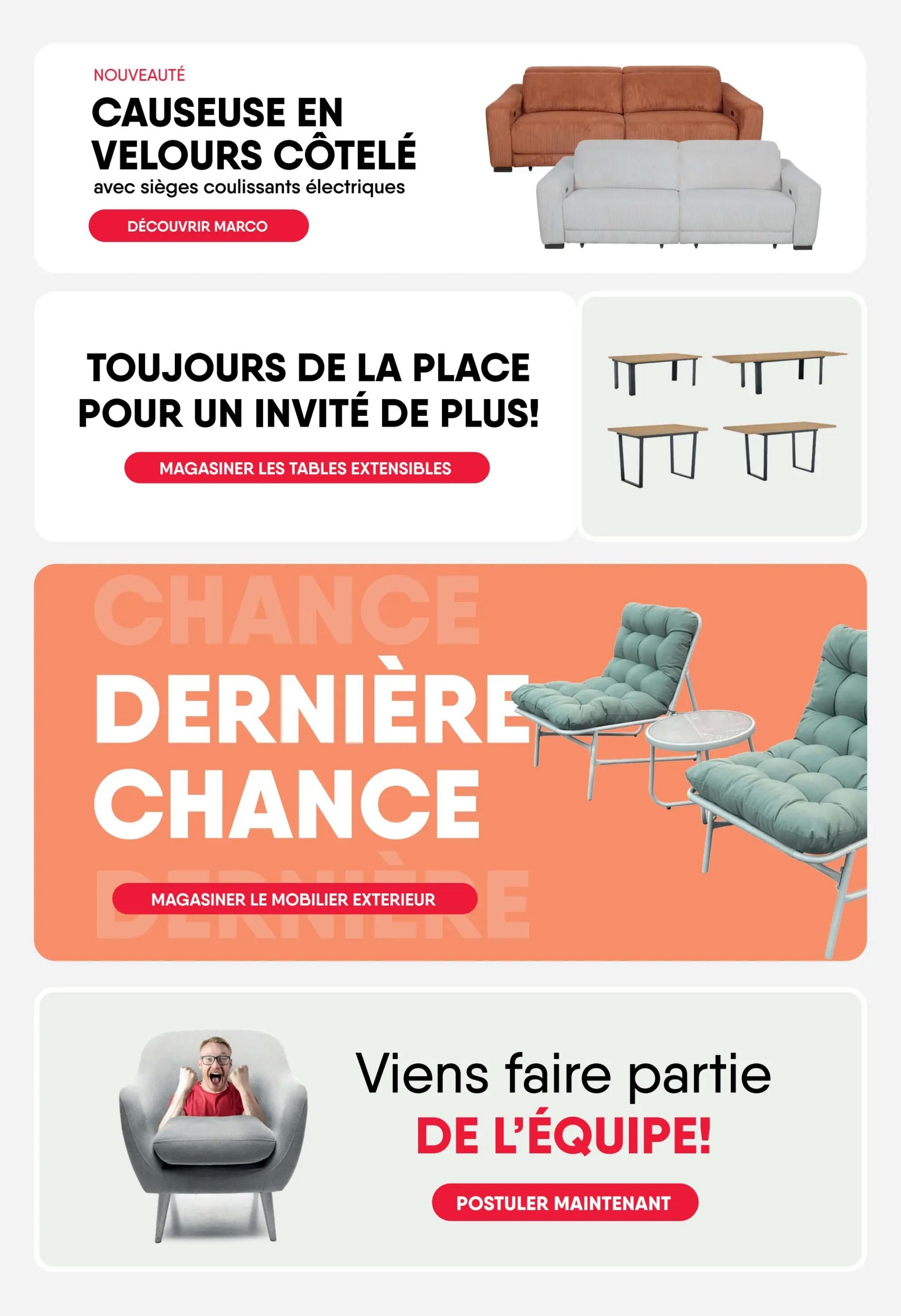 Meubles RD Flyer July 27 to August 2