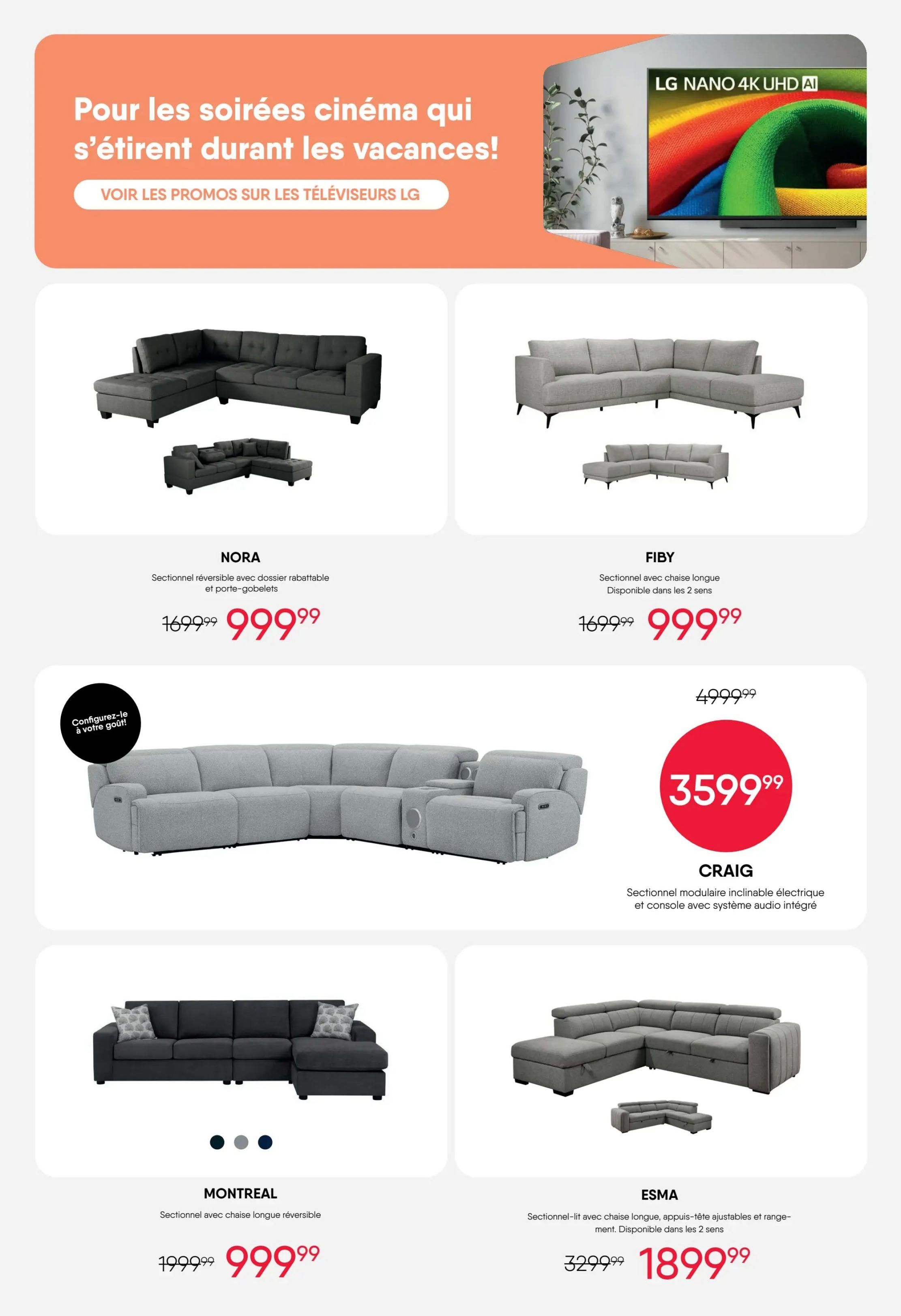Meubles RD Flyer July 27 to August 2