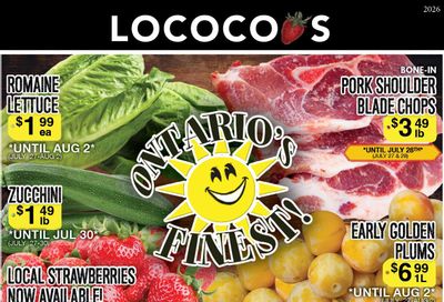 Lococo's Flyer July 27 to 30