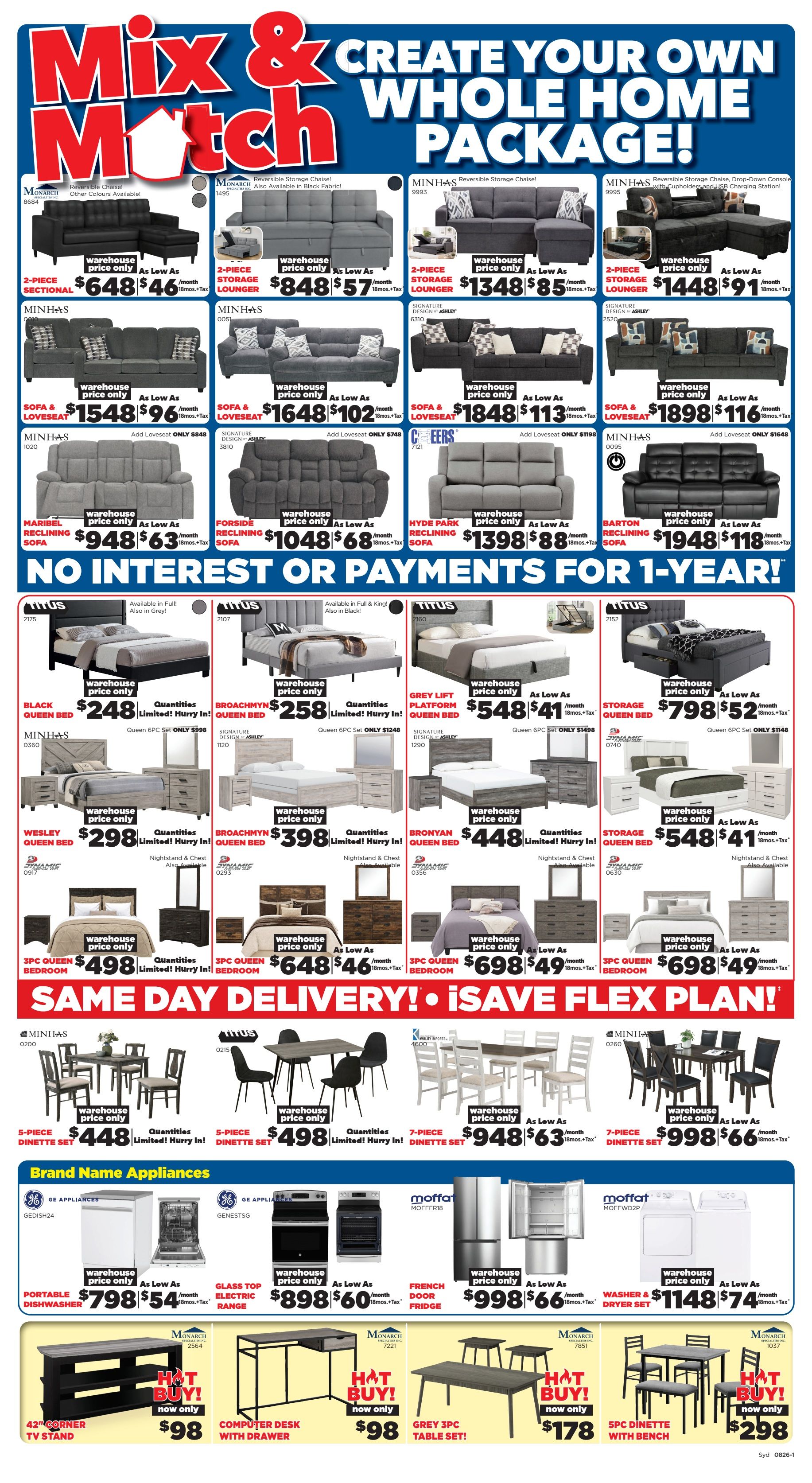 Surplus Furniture & Mattress Warehouse (Sydney) Flyer July 27 to August 2