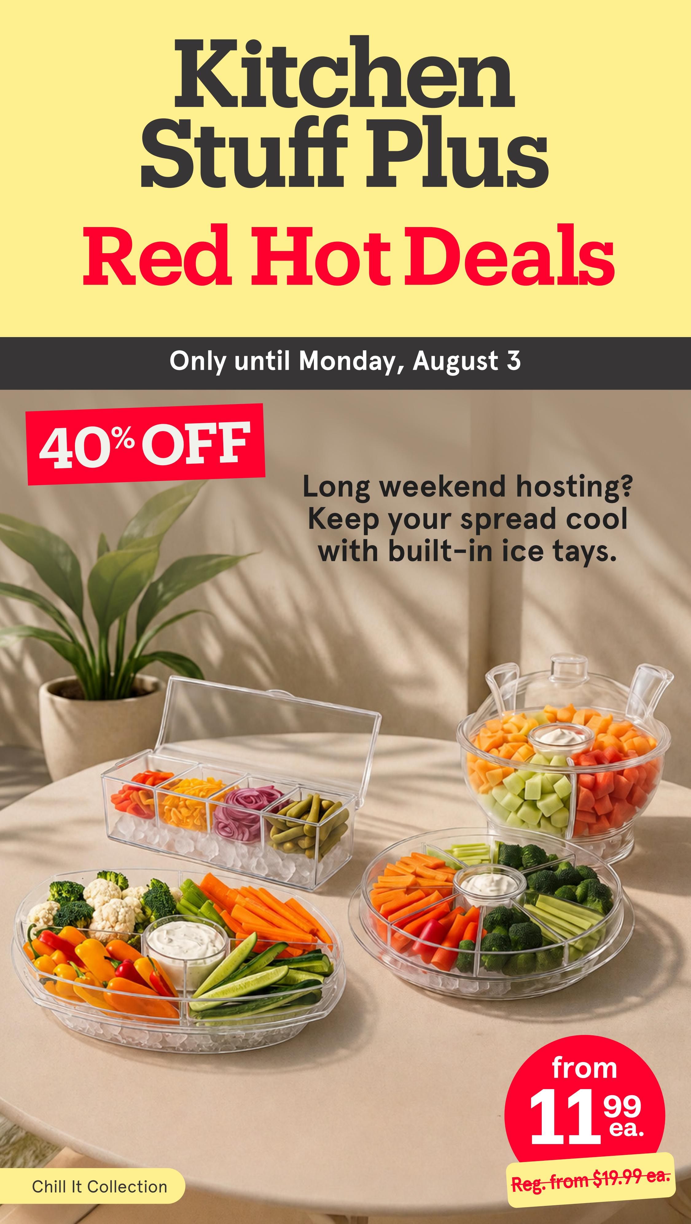 Kitchen Stuff Plus Red Hot Deals Flyer July 27 to August 3
