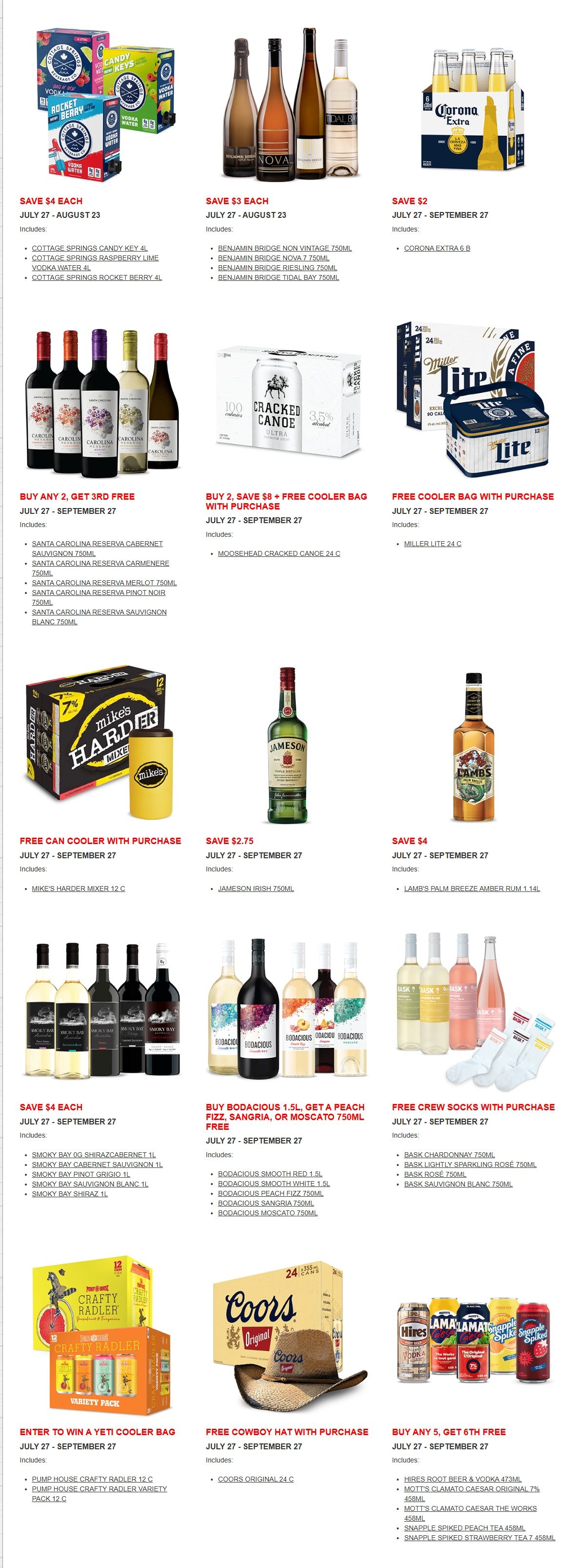 ANBL Hot Deals Flyer July 27 to September 27