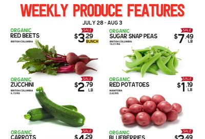 Pomme Natural Market Weekly Produce Flyer July 28 to August 3