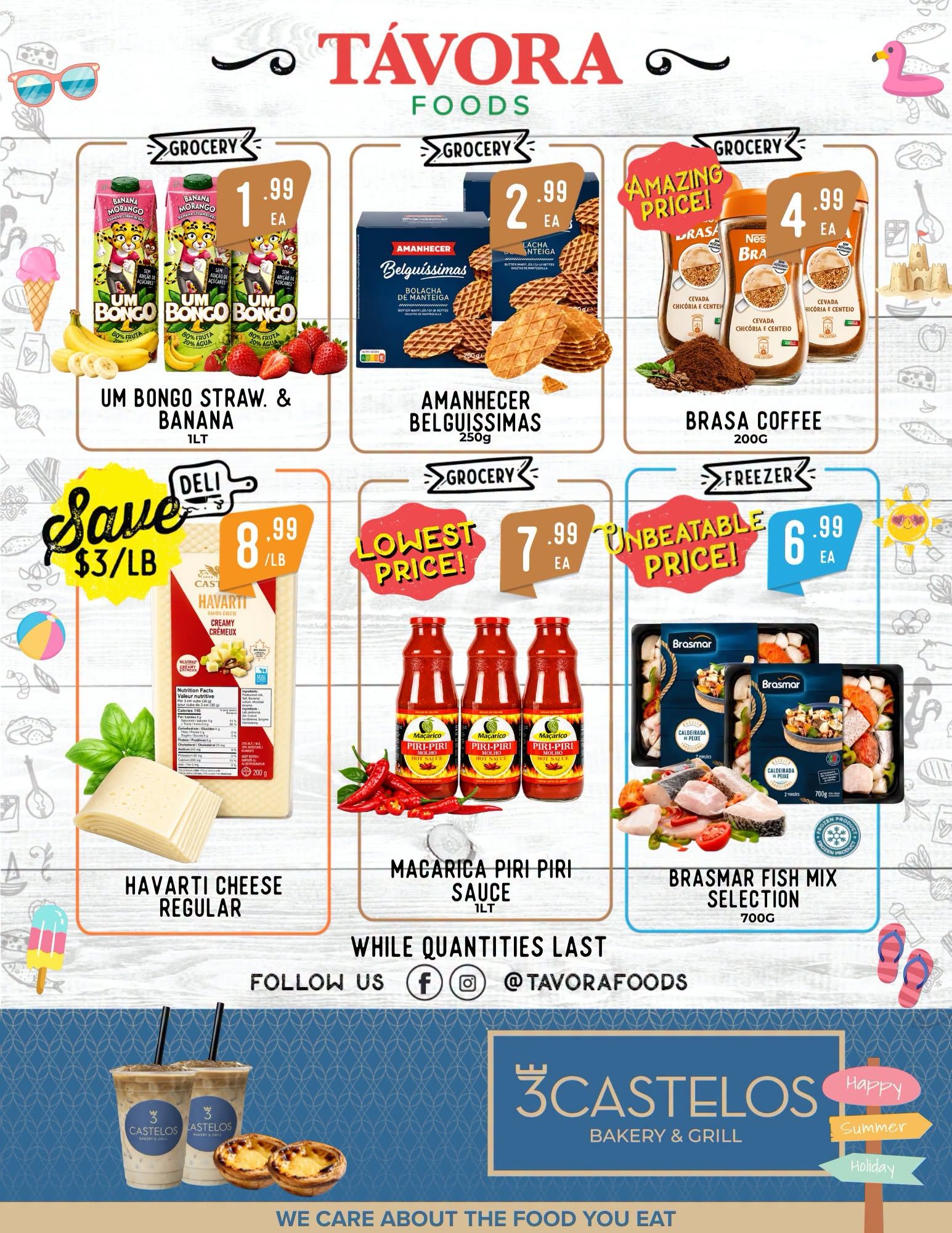 Tavora Foods Flyer July 27 to August 2