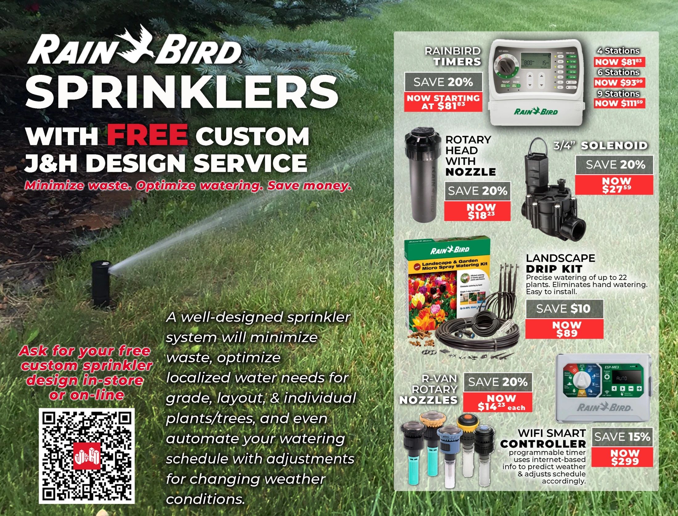 J&H Builder's Warehouse Flyer July 27 to August 22