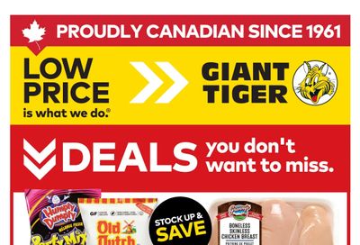 Giant Tiger (West) Flyer July 29 to August 4