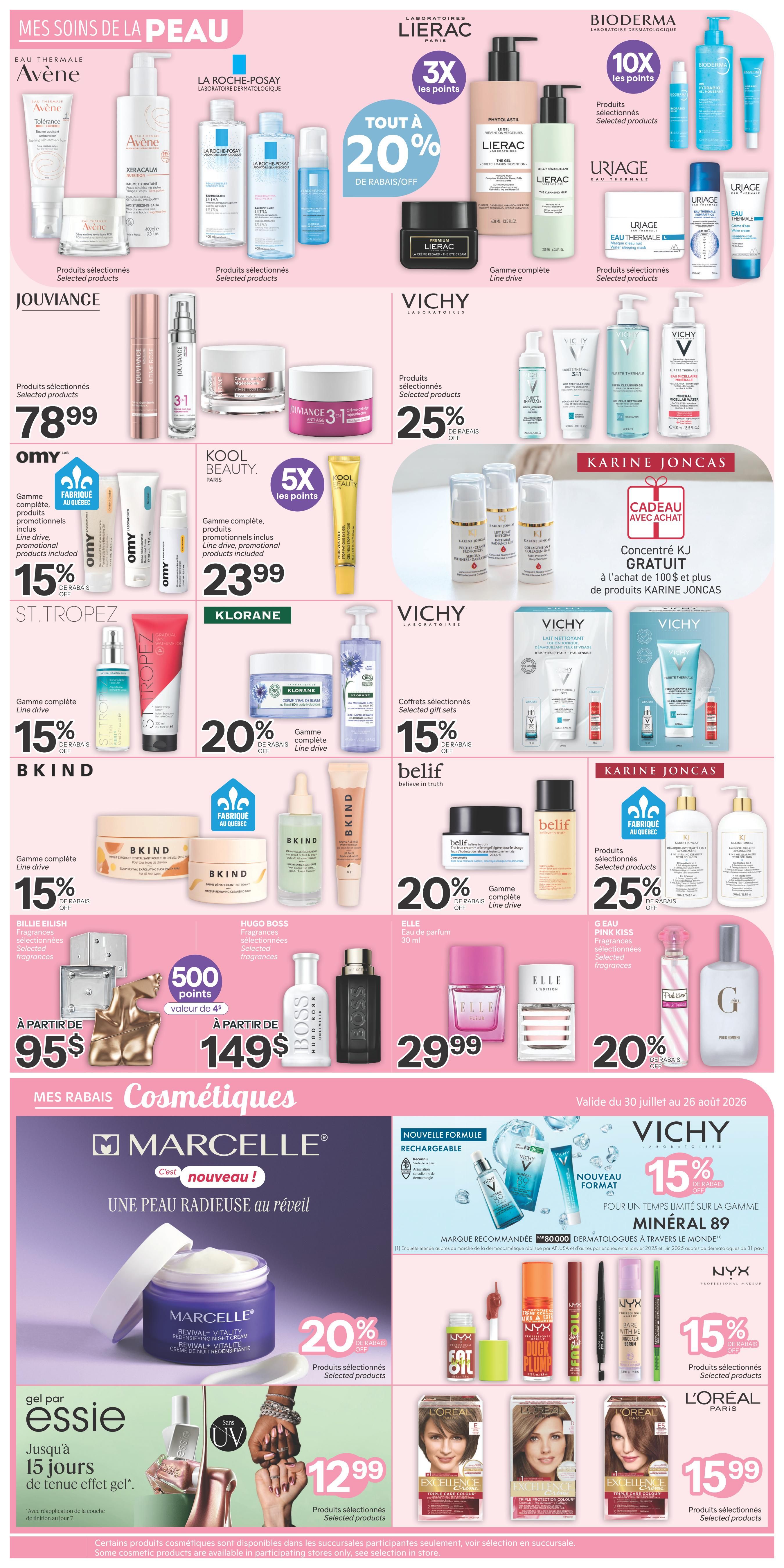 Brunet Flyer July 30 to August 5