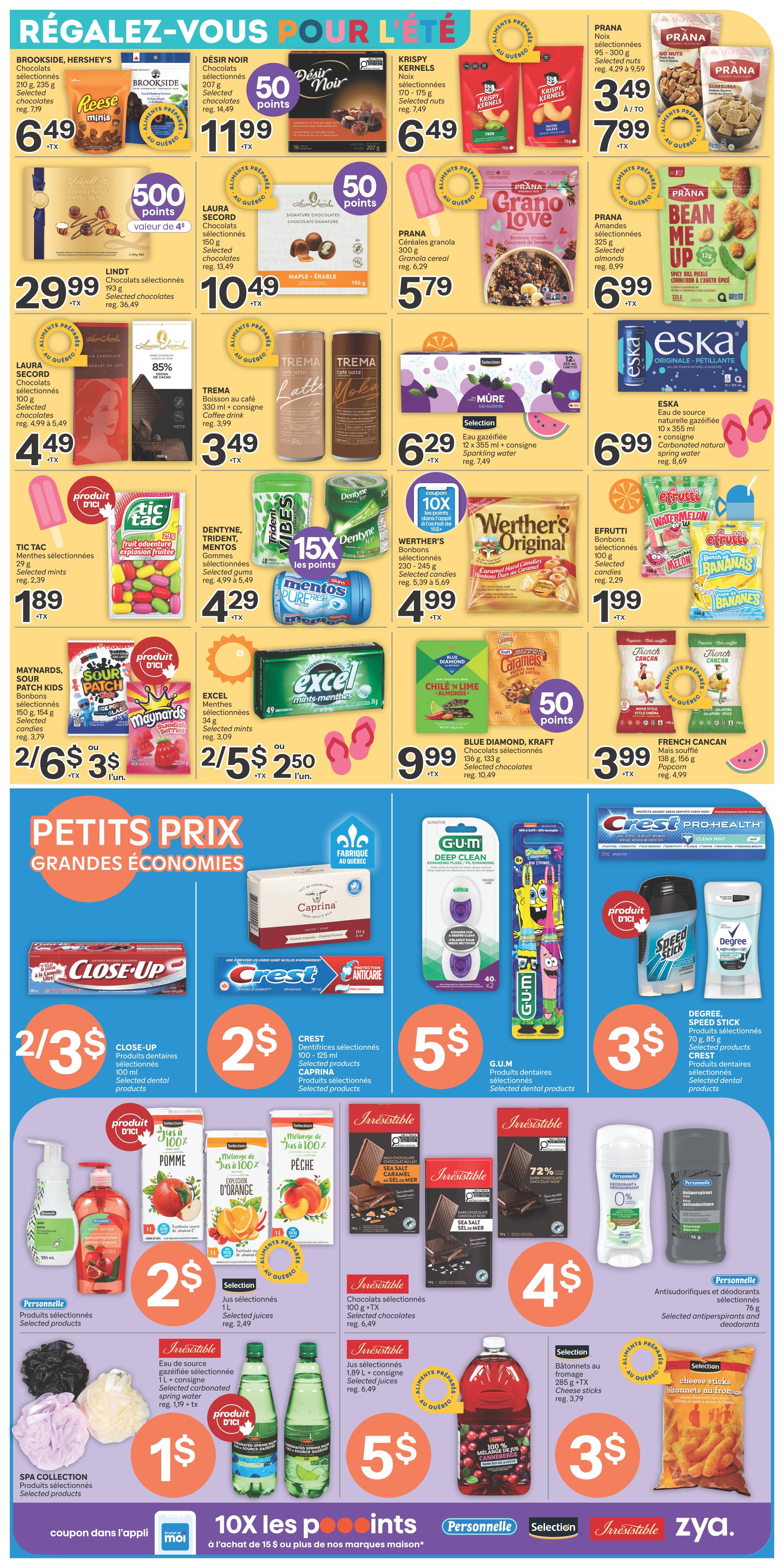 Brunet Flyer July 30 to August 5