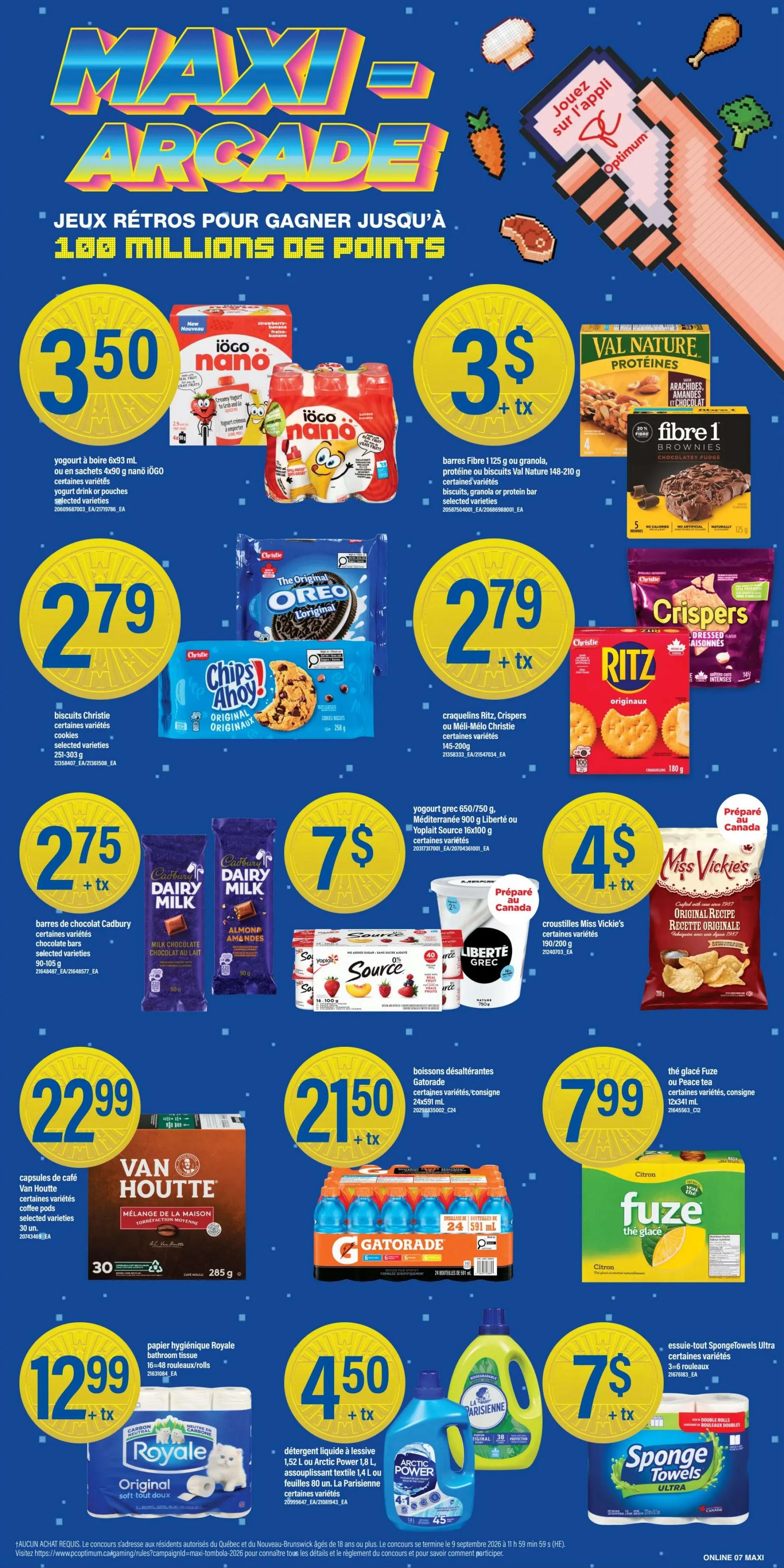 Maxi Flyer July 30 to August 5