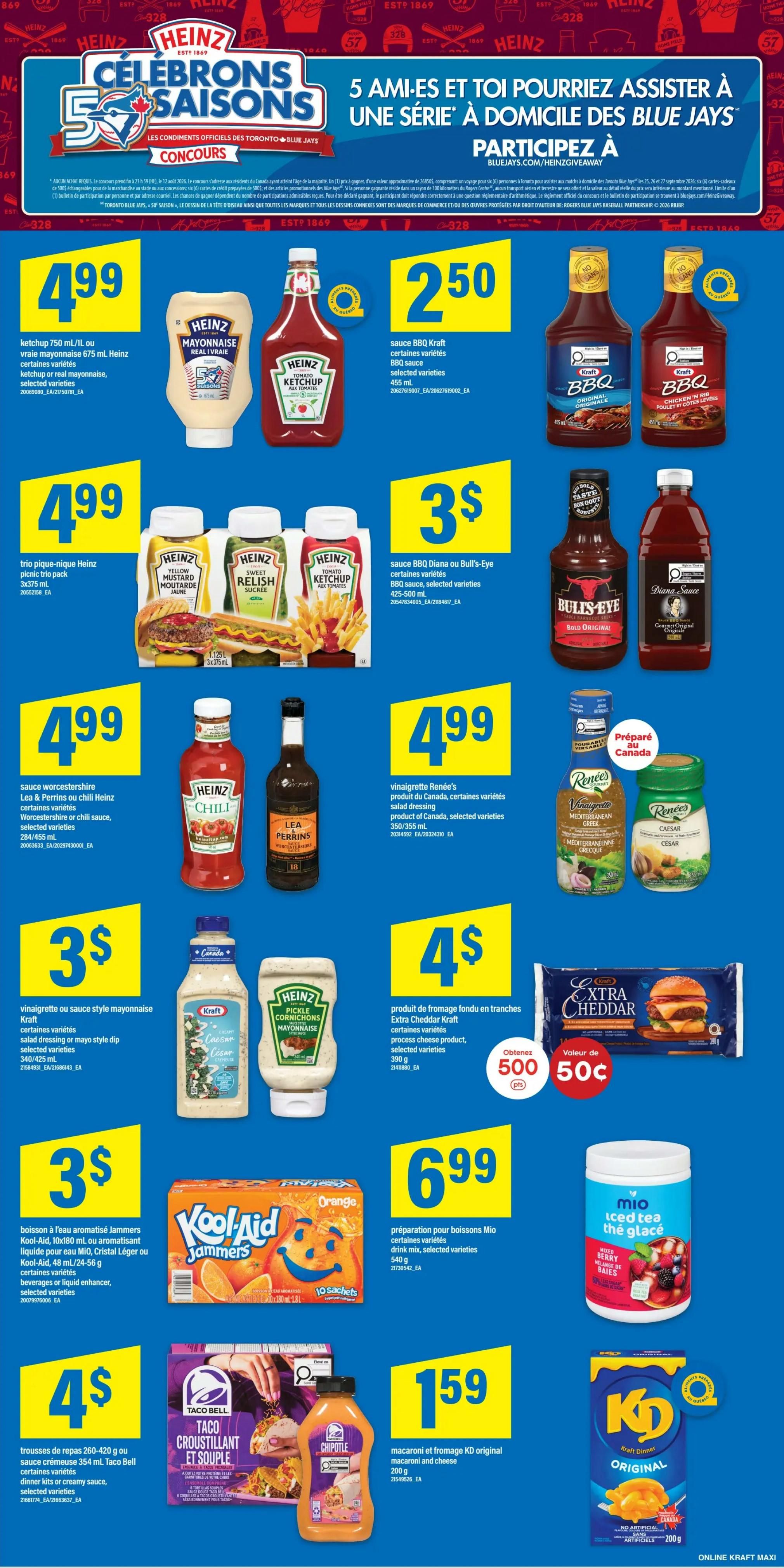 Maxi Flyer July 30 to August 5