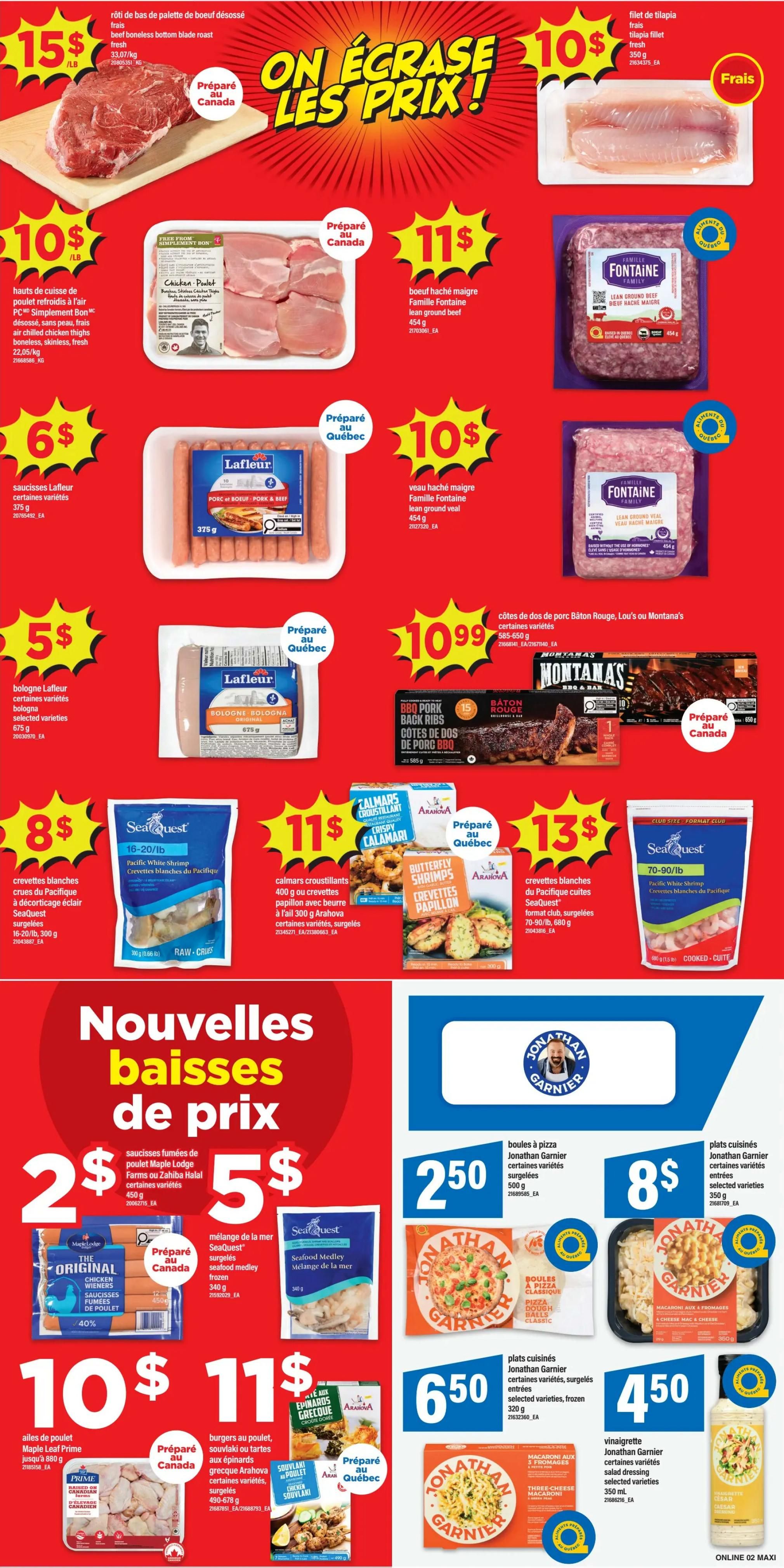 Maxi Flyer July 30 to August 5