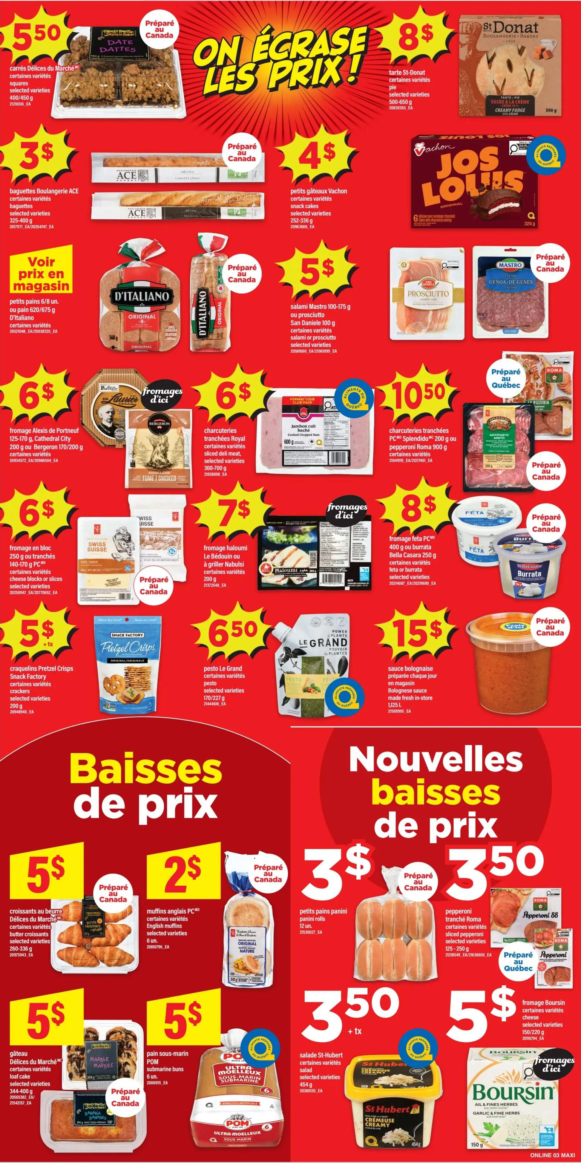 Maxi Flyer July 30 to August 5