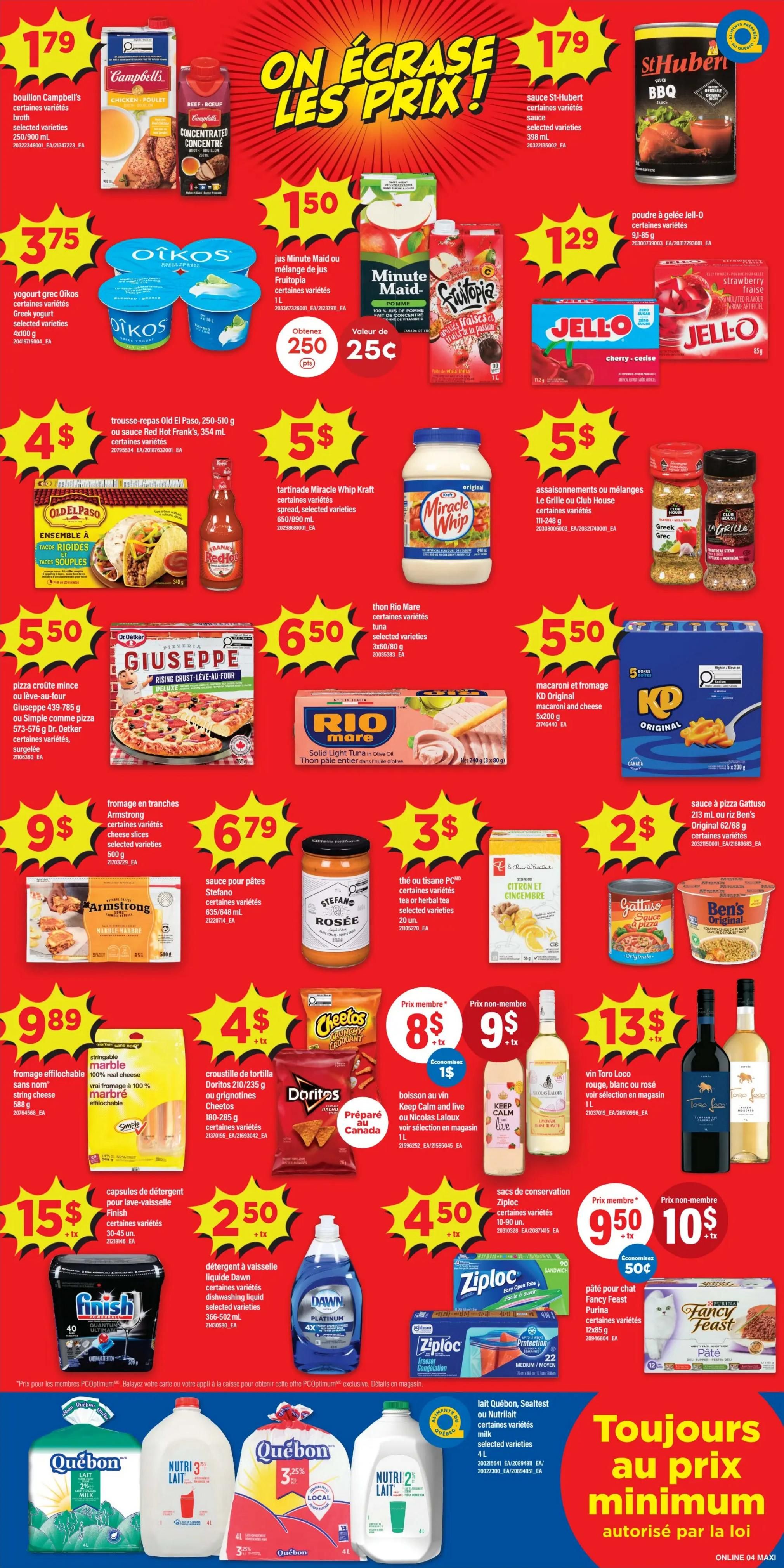 Maxi Flyer July 30 to August 5