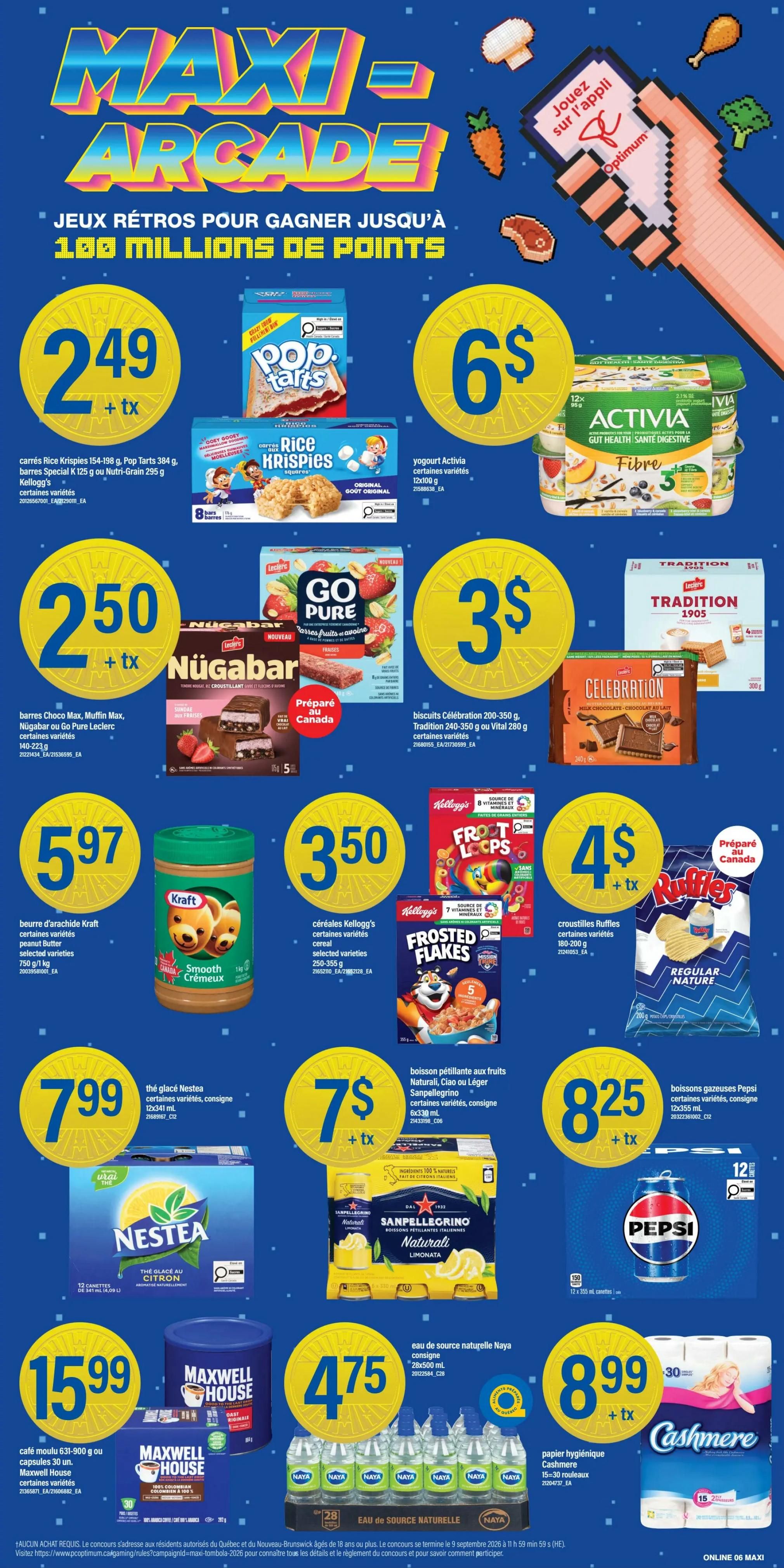 Maxi Flyer July 30 to August 5