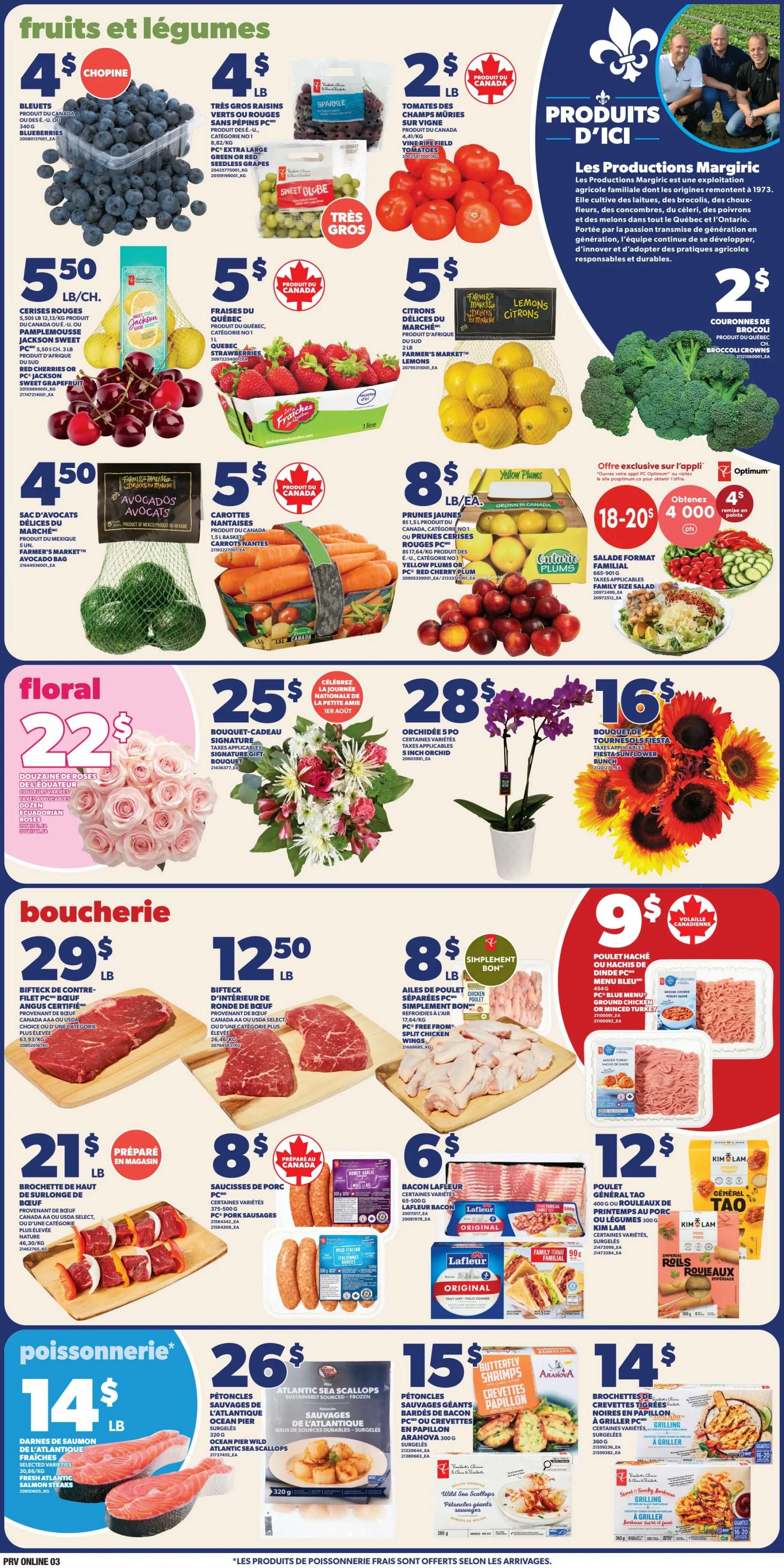 Provigo Flyer July 30 to August 5