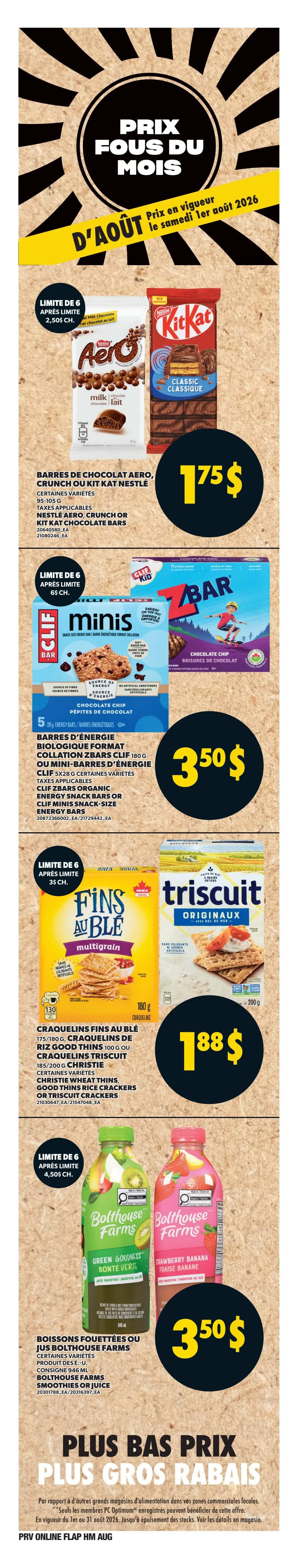 Provigo Flyer July 30 to August 5
