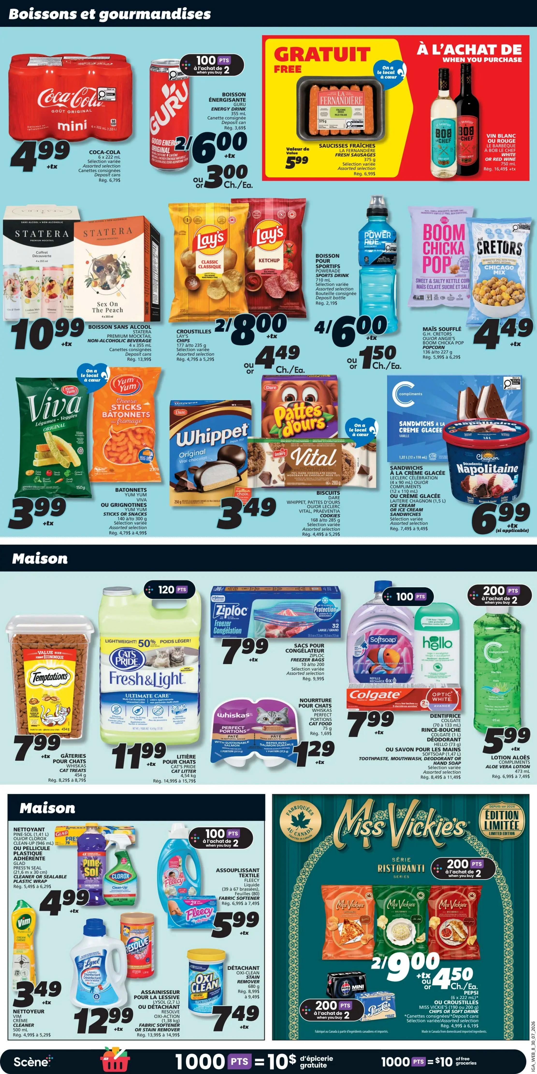 IGA (QC) Flyer July 30 to August 5