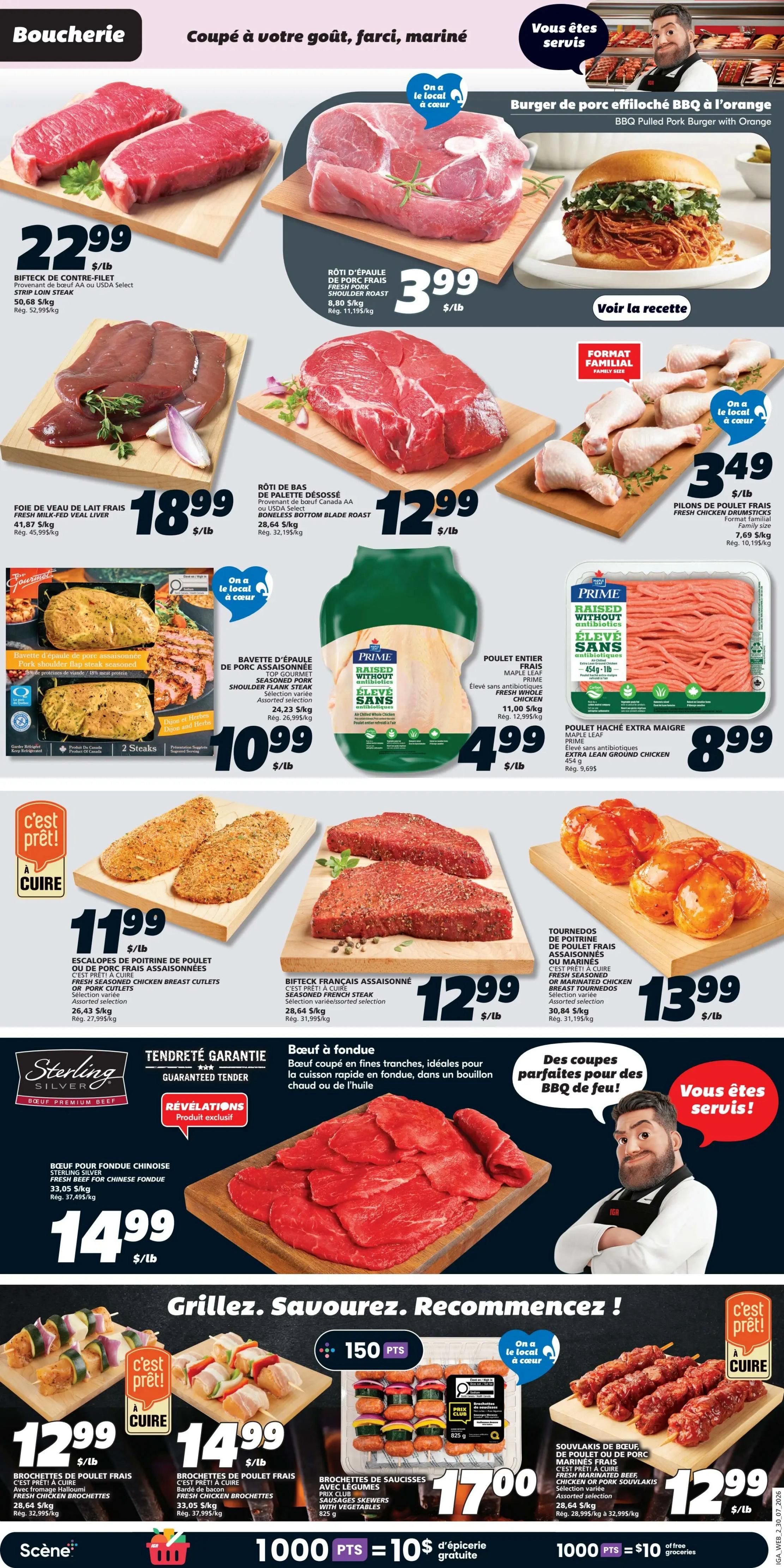 IGA (QC) Flyer July 30 to August 5