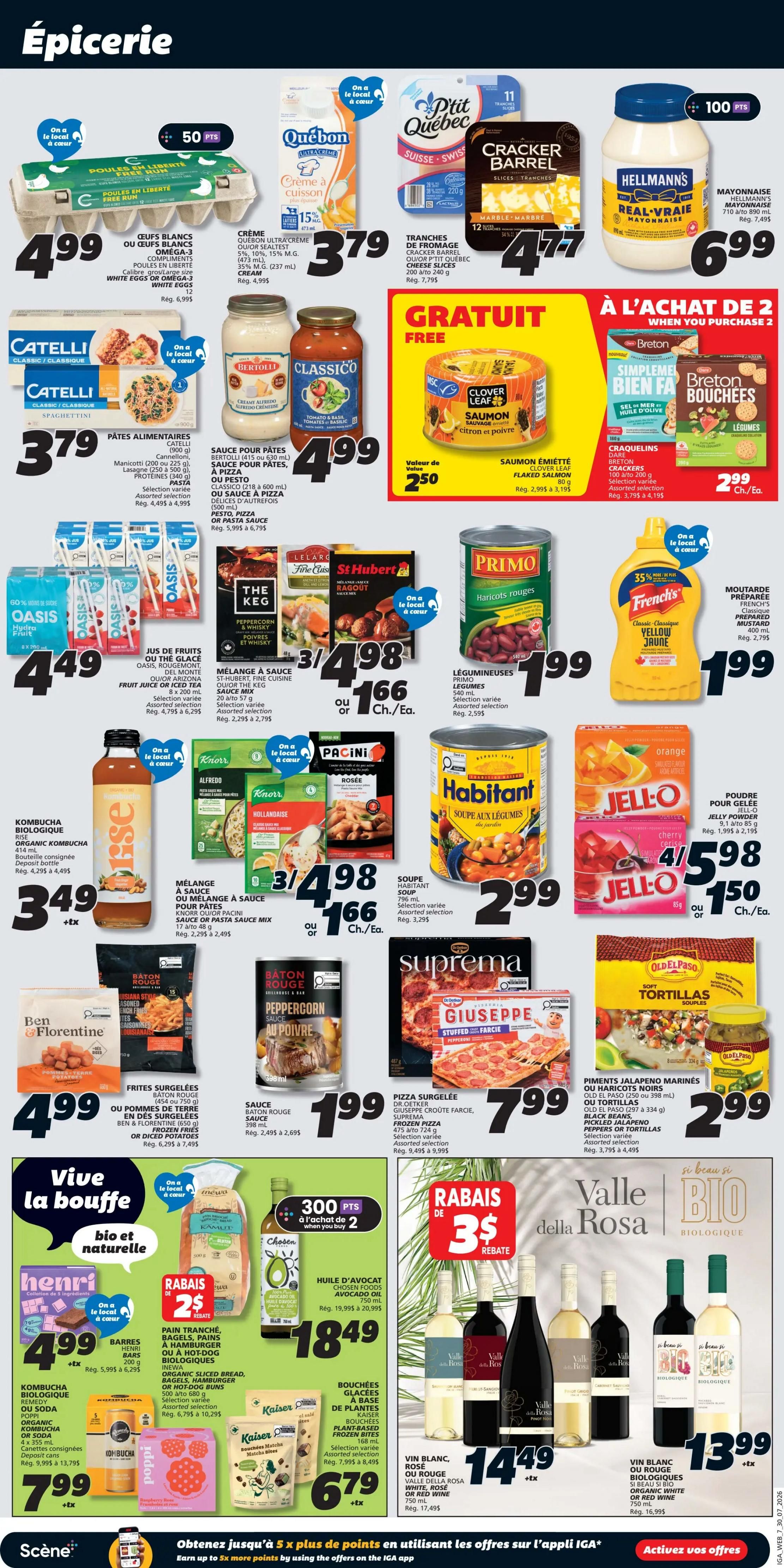 IGA (QC) Flyer July 30 to August 5