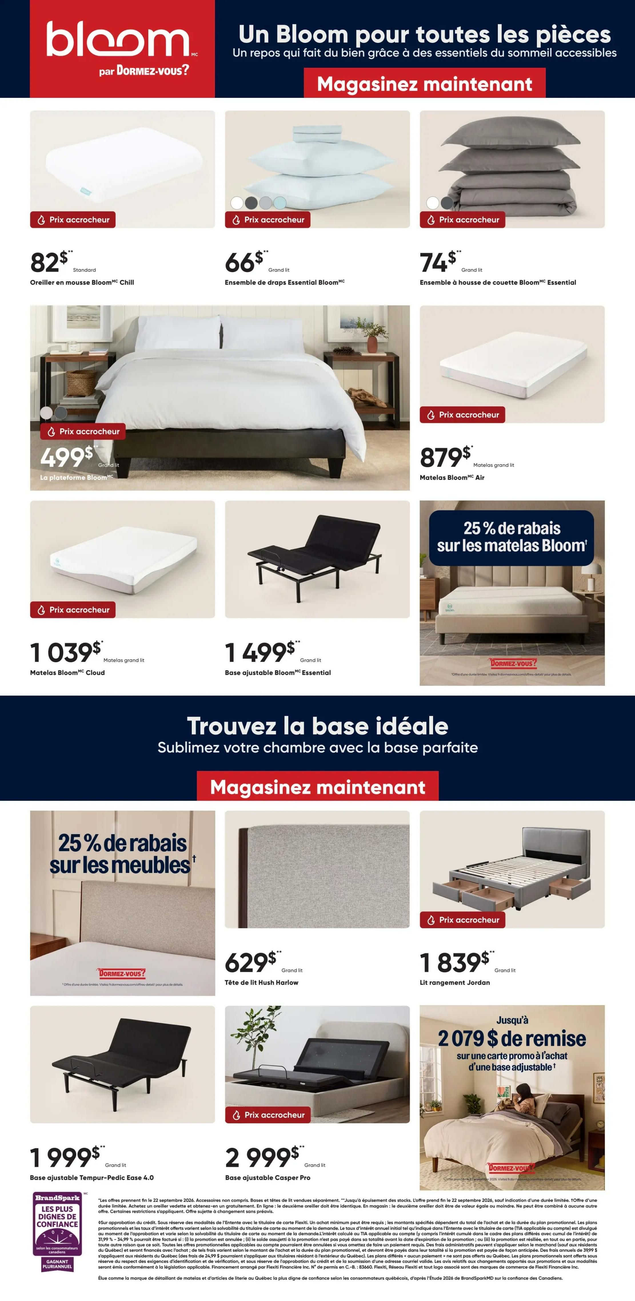 Dormez-vous Flyer July 29 to August 4