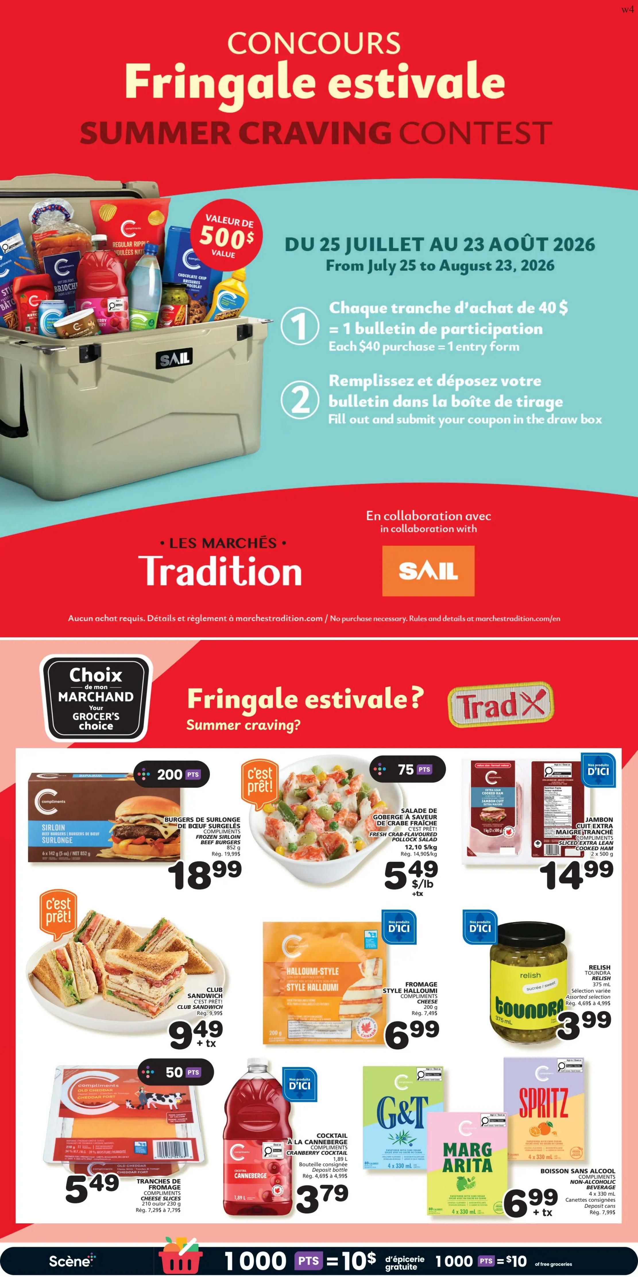 Marche Tradition (QC) Flyer July 30 to August 5