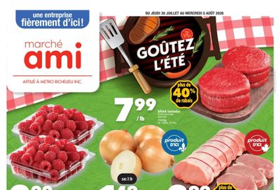 Marche Ami Flyer July 30 to August 5