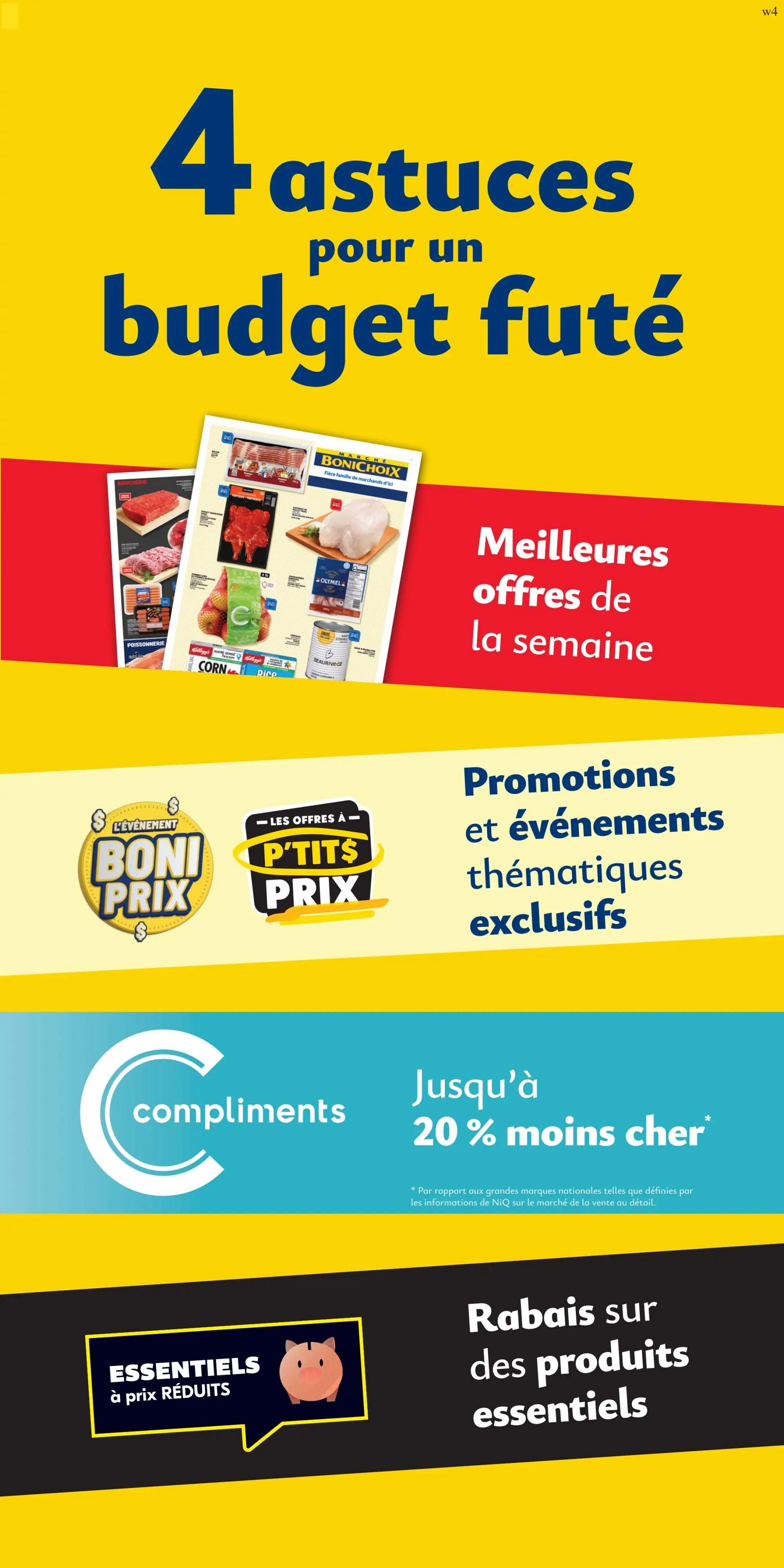 Marche Bonichoix Flyer July 30 to August 5