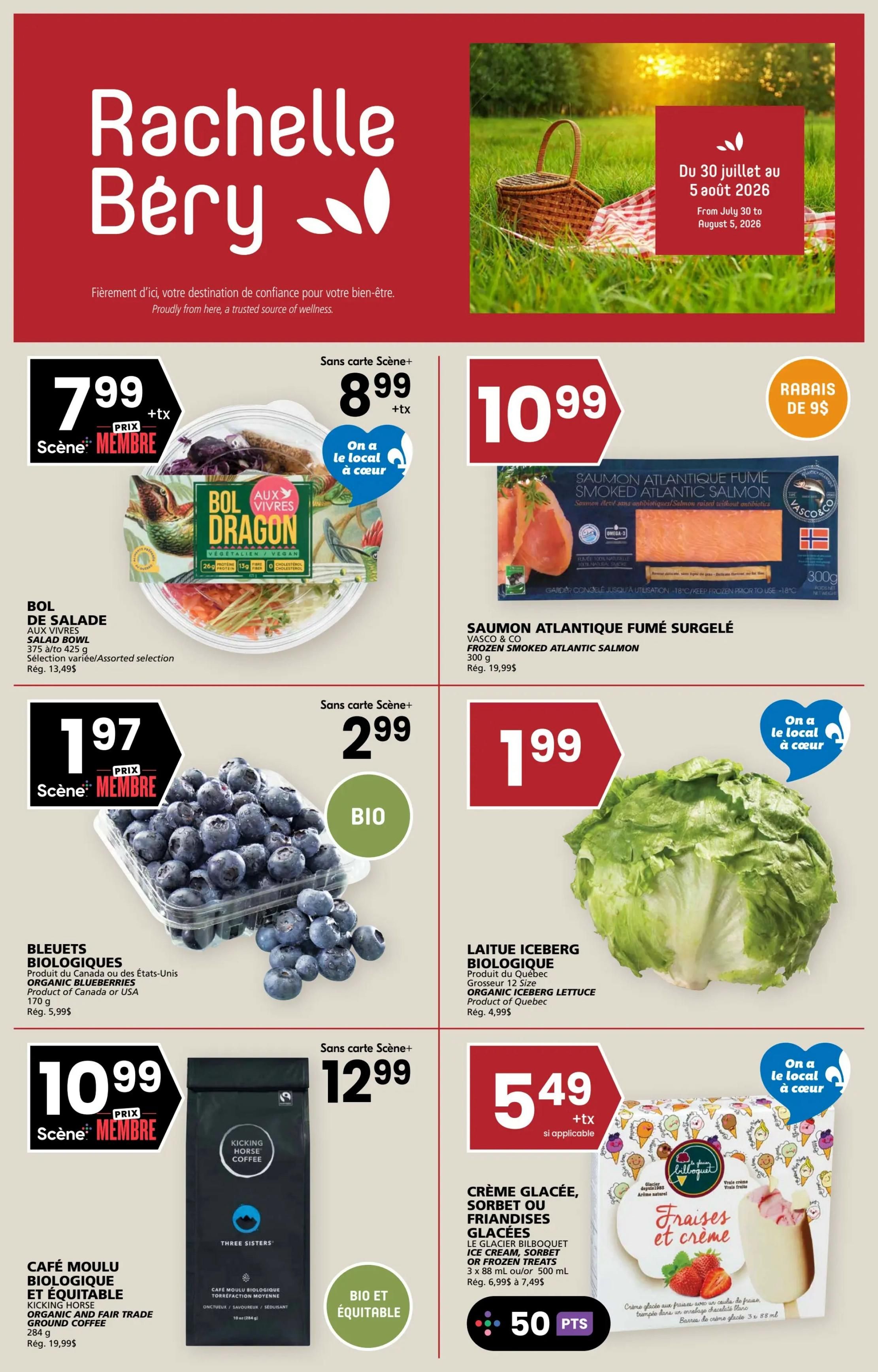 Rachelle Bery Grocery Flyer July 30 to August 5