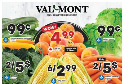 Val-Mont Flyer July 30 to August 5