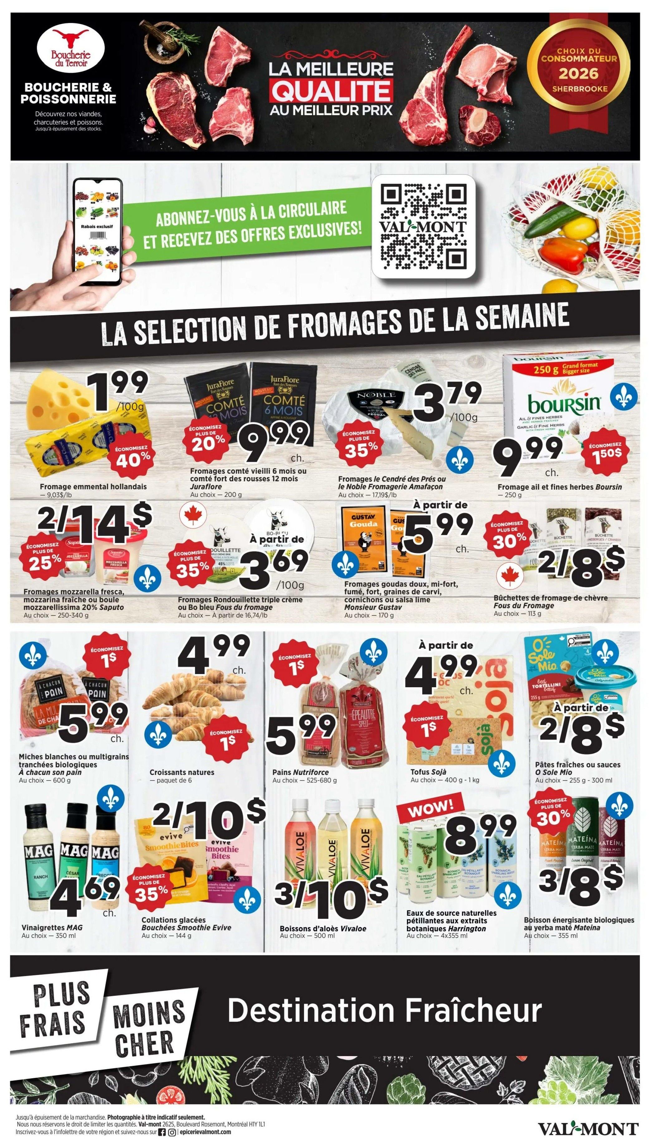 Val-Mont Flyer July 30 to August 5