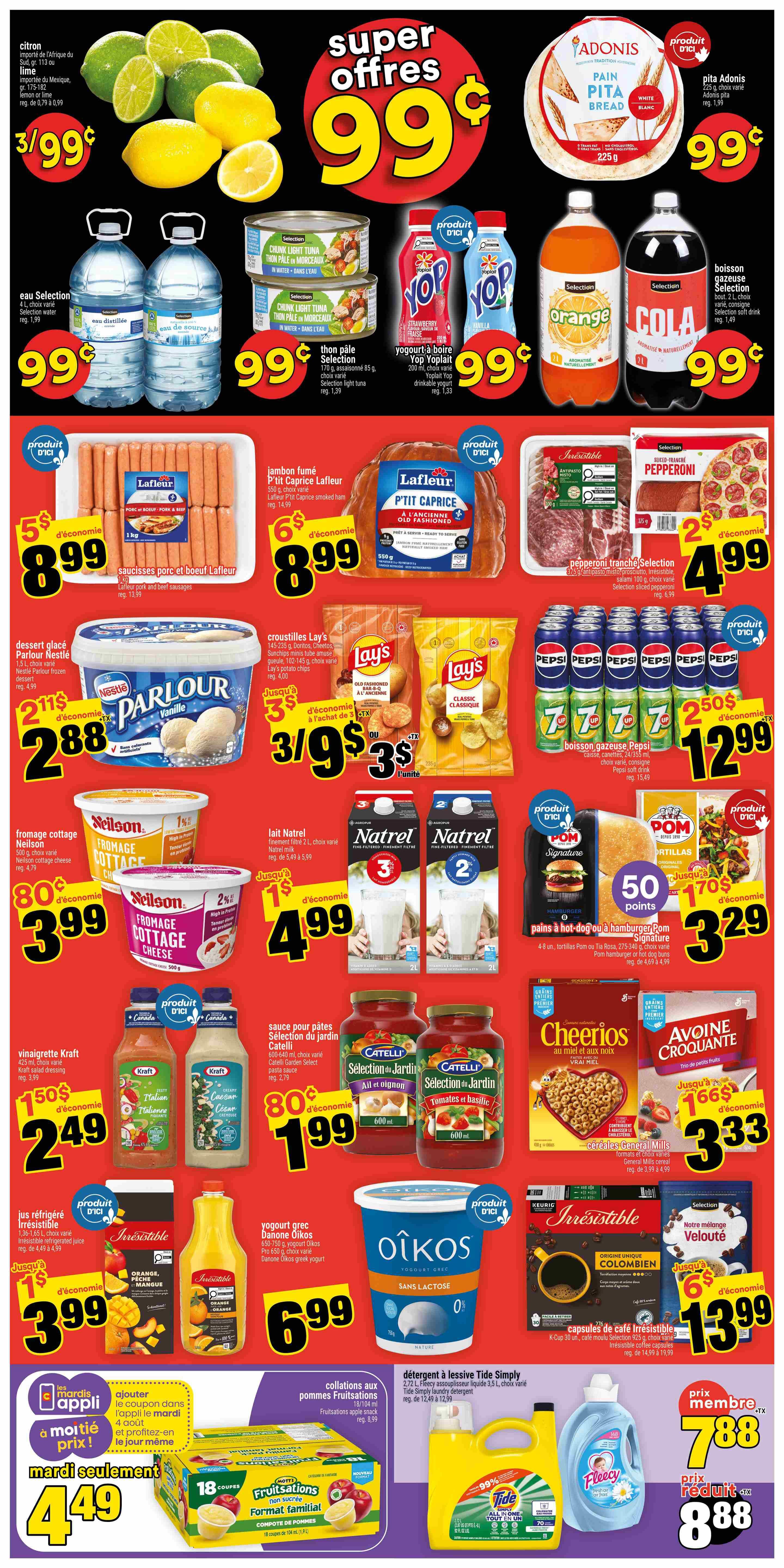Super C Flyer July 30 to August 5