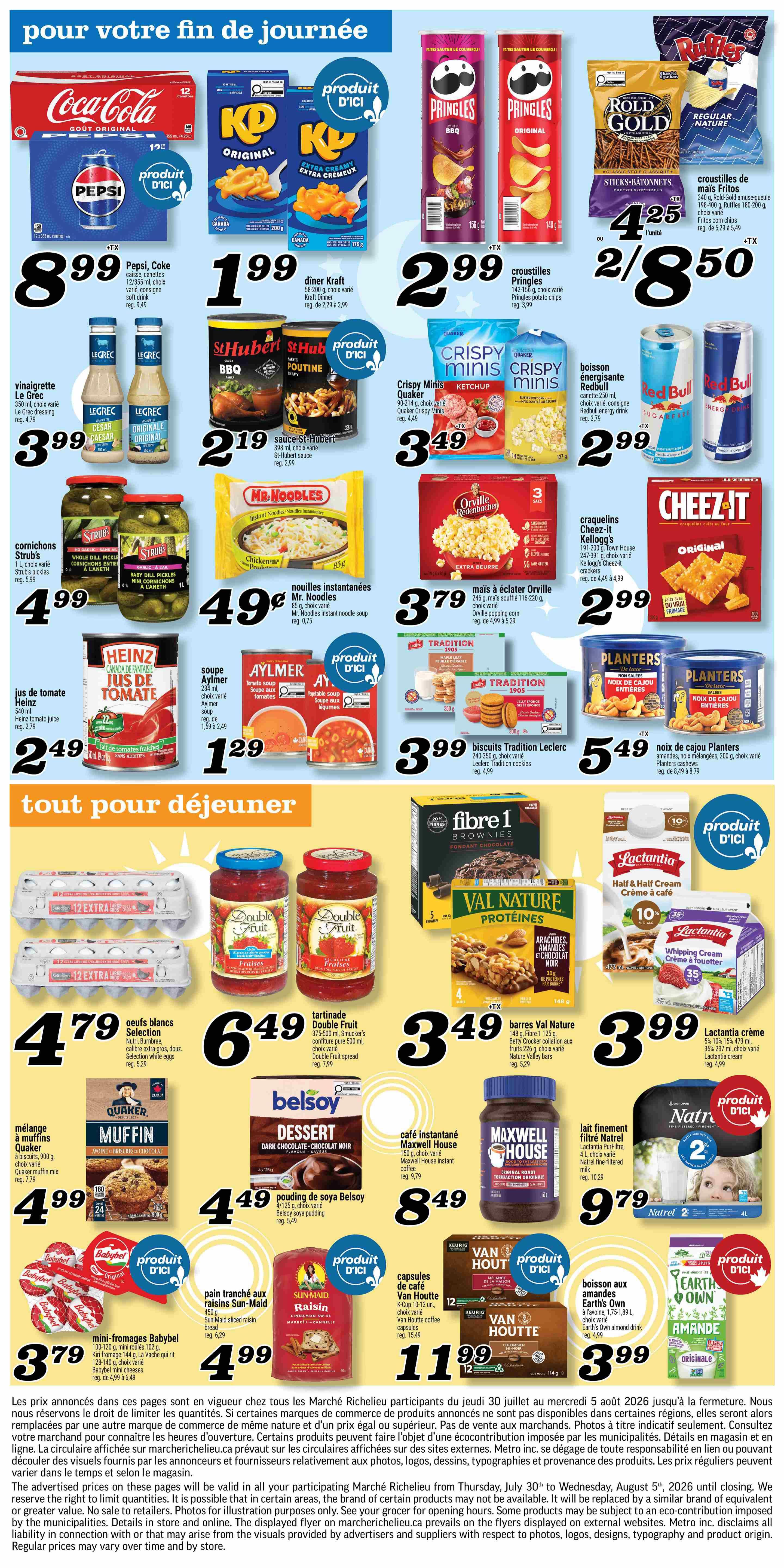 Marche Richelieu Flyer July 30 to August 5