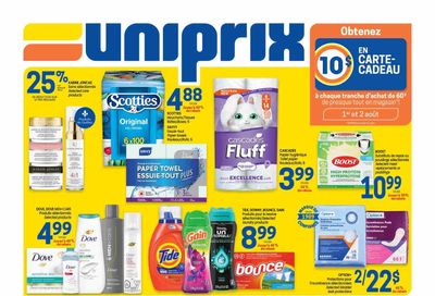 Uniprix Flyer July 30 to August 5