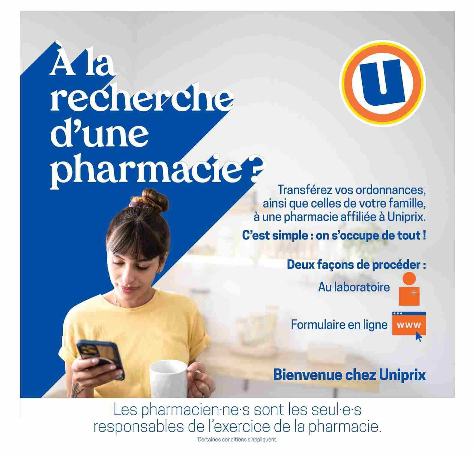 Uniprix Flyer July 30 to August 5