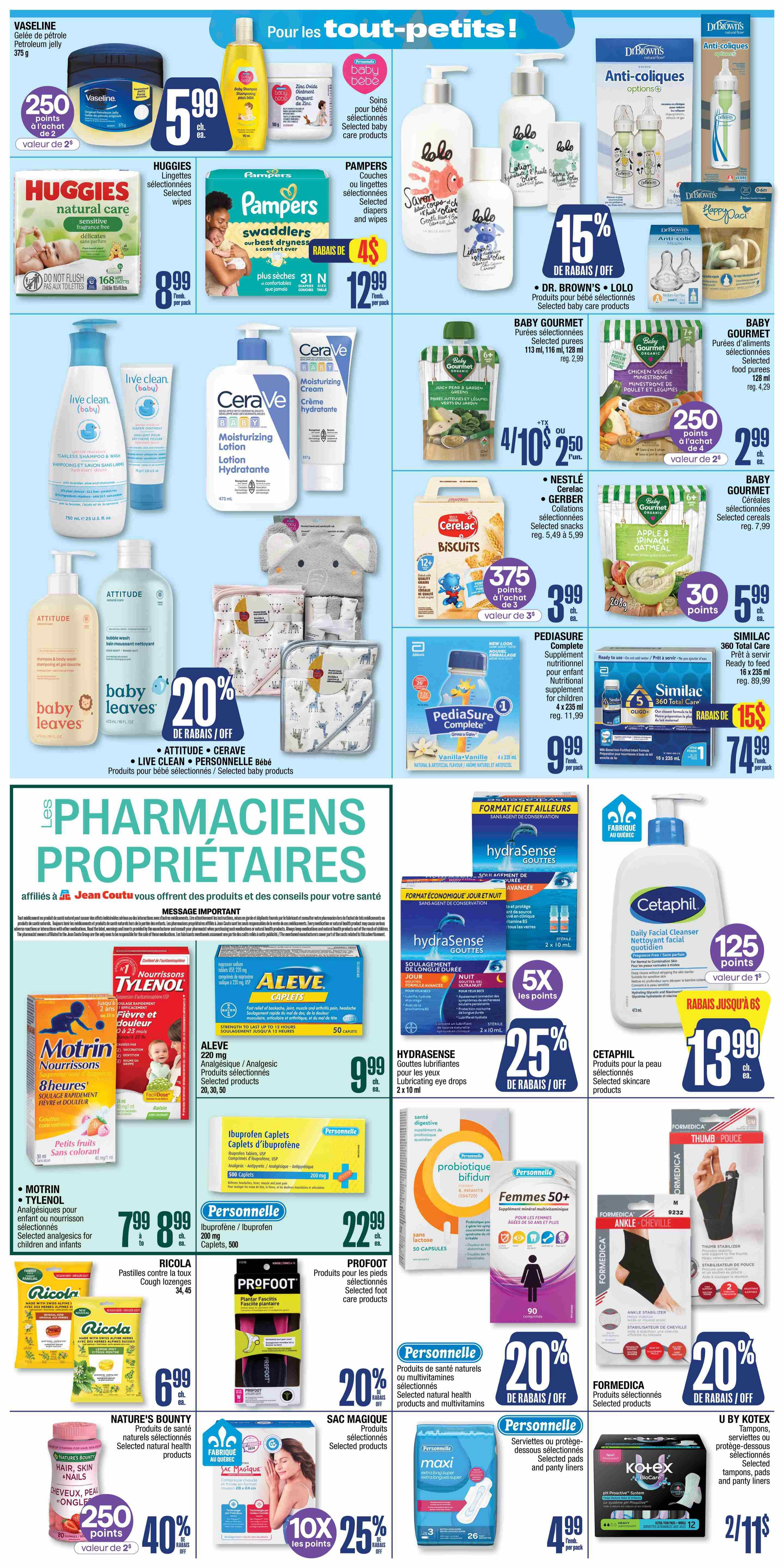 Jean Coutu Flyer July 30 to August 5