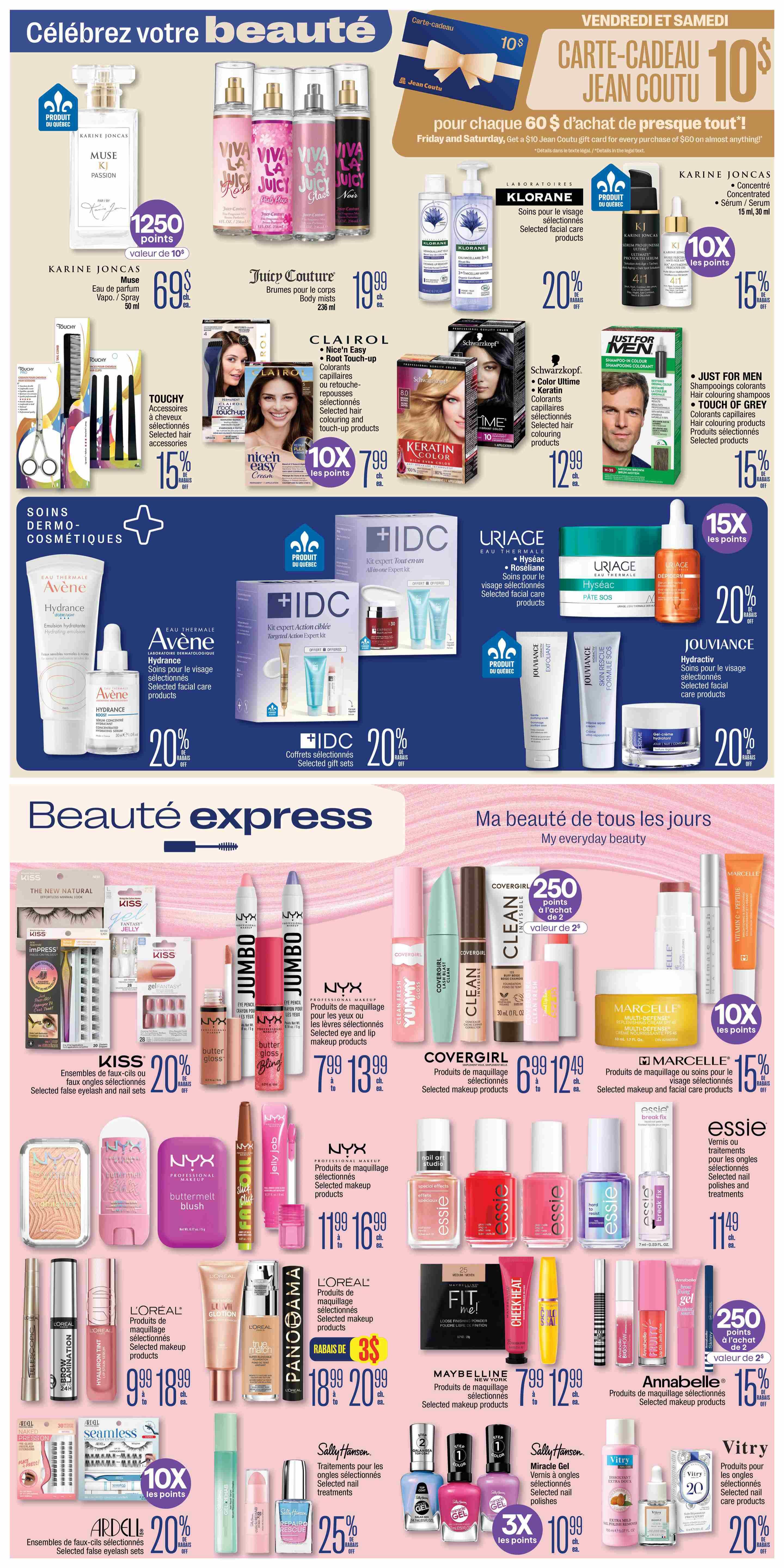 Jean Coutu Flyer July 30 to August 5