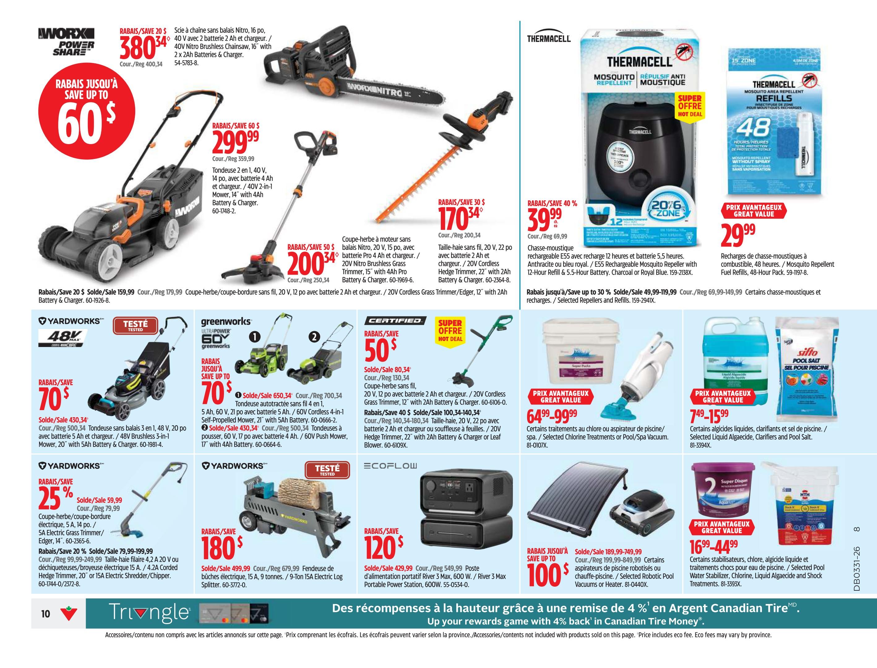 Canadian Tire (QC) Flyer July 30 to August 5
