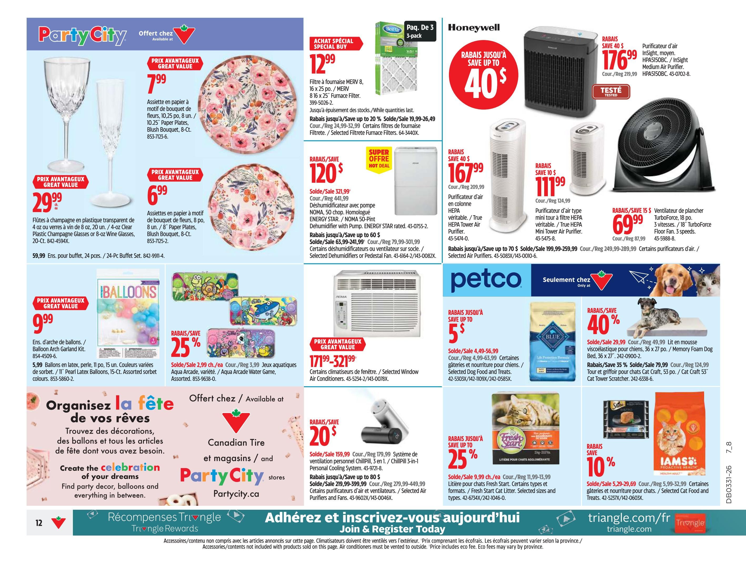 Canadian Tire (QC) Flyer July 30 to August 5