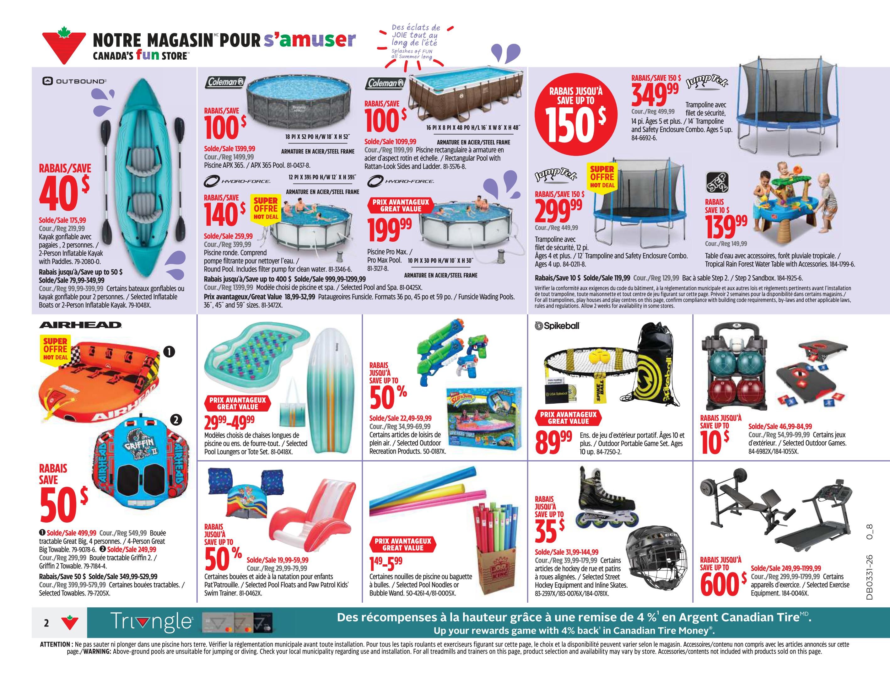 Canadian Tire (QC) Flyer July 30 to August 5
