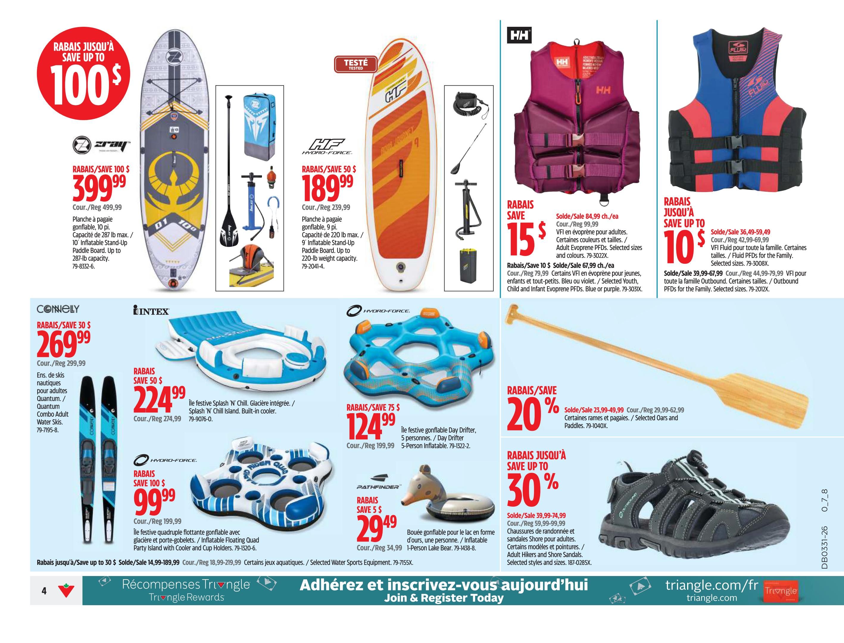 Canadian Tire (QC) Flyer July 30 to August 5