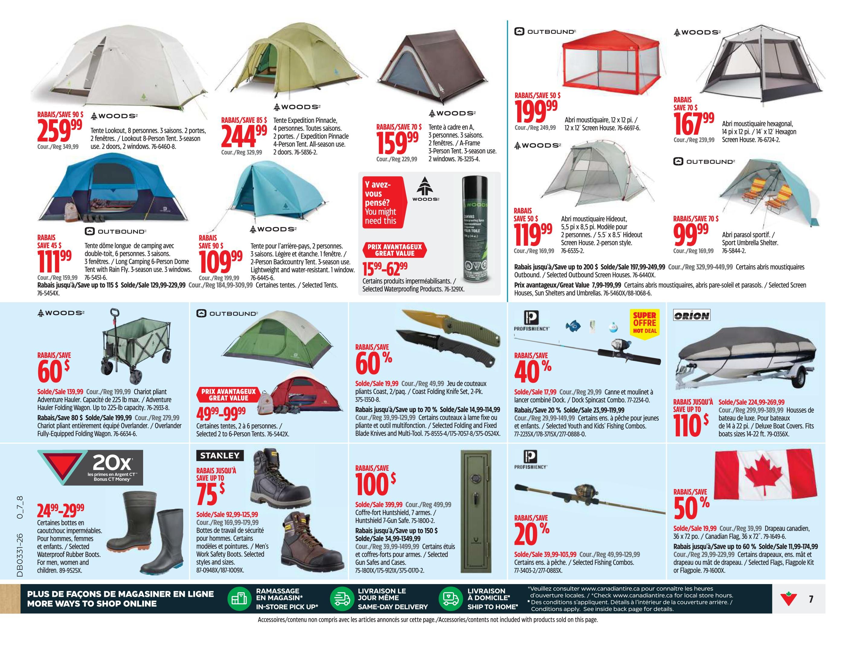 Canadian Tire (QC) Flyer July 30 to August 5