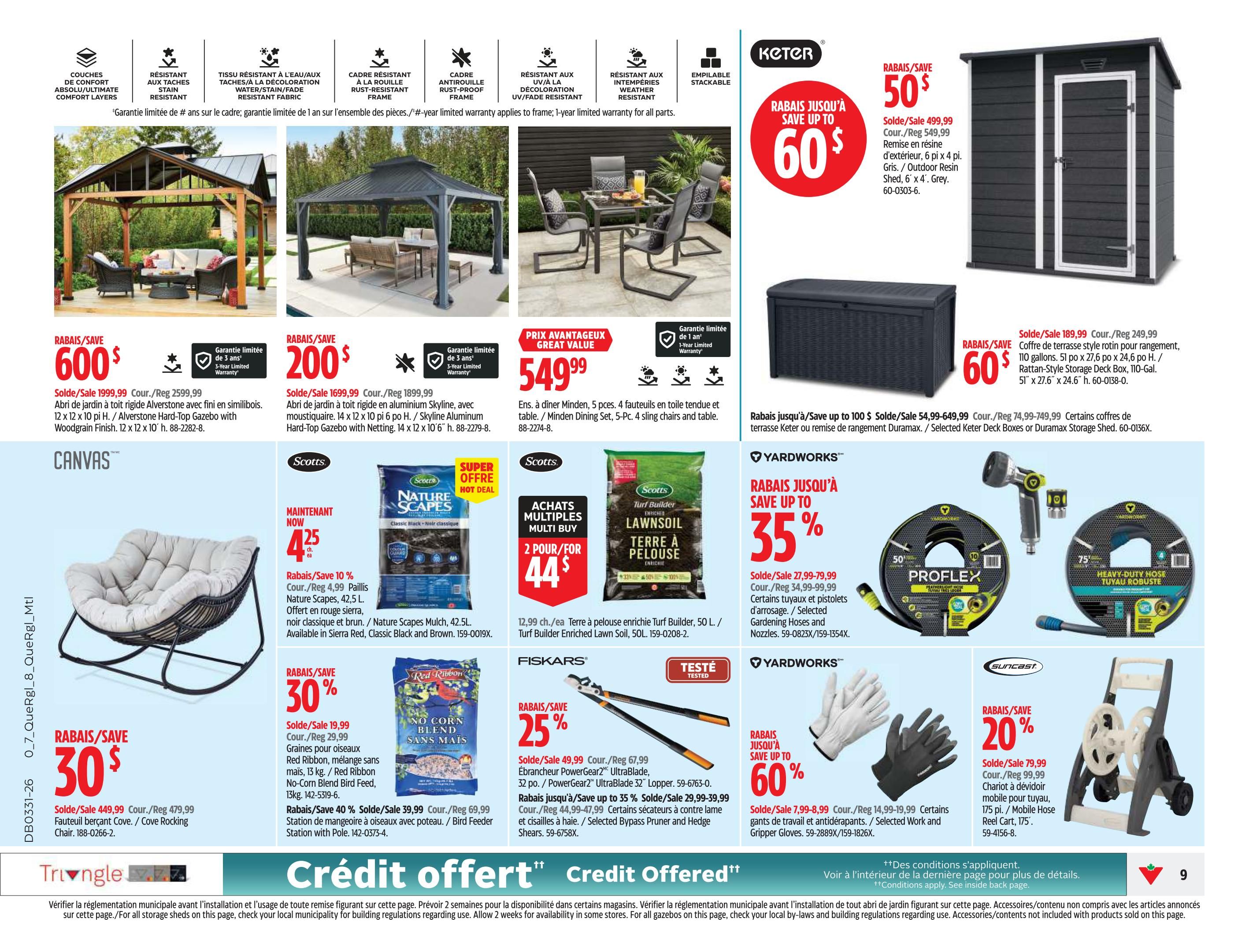 Canadian Tire (QC) Flyer July 30 to August 5