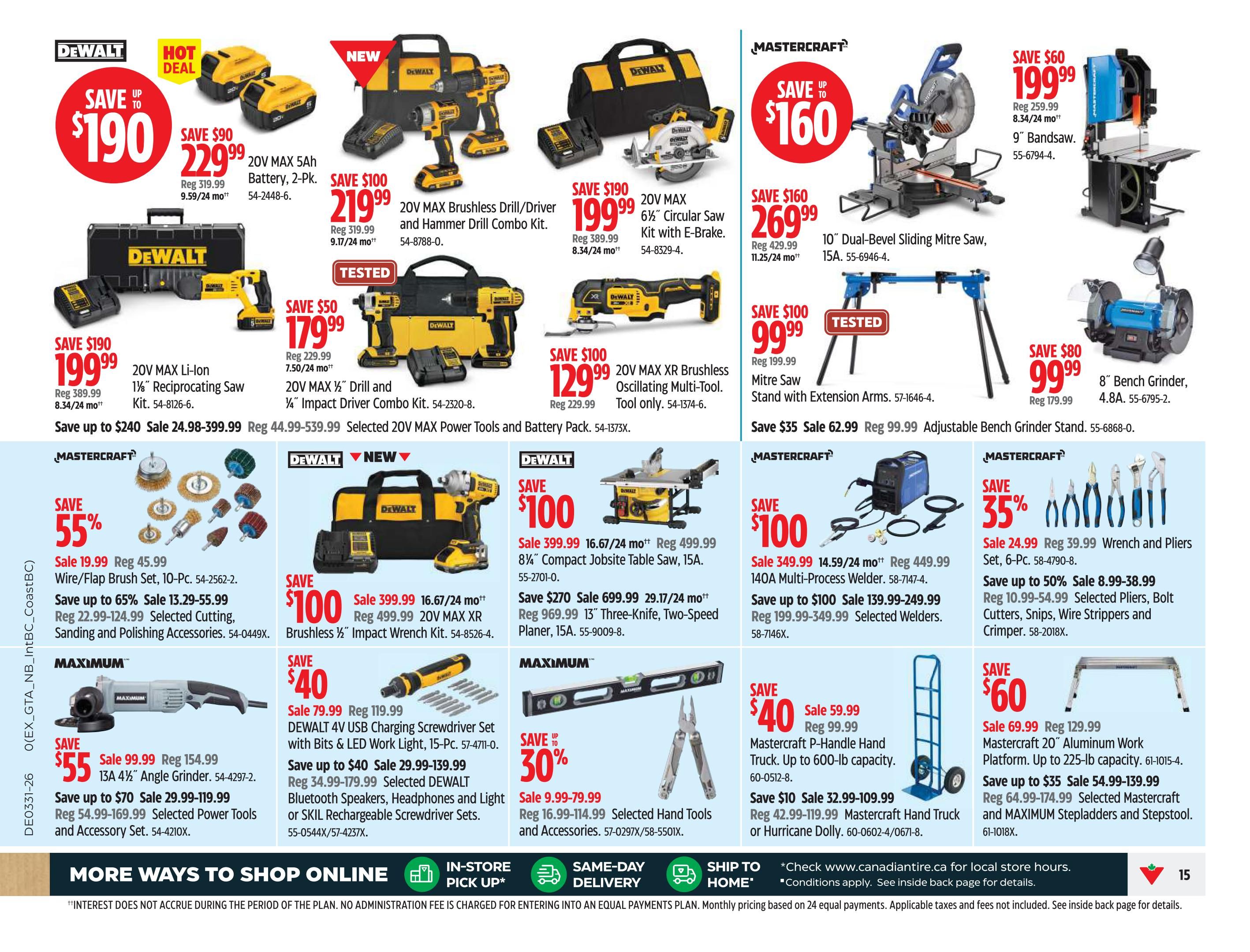 Canadian Tire (Atlantic) Flyer July 30 to August 5